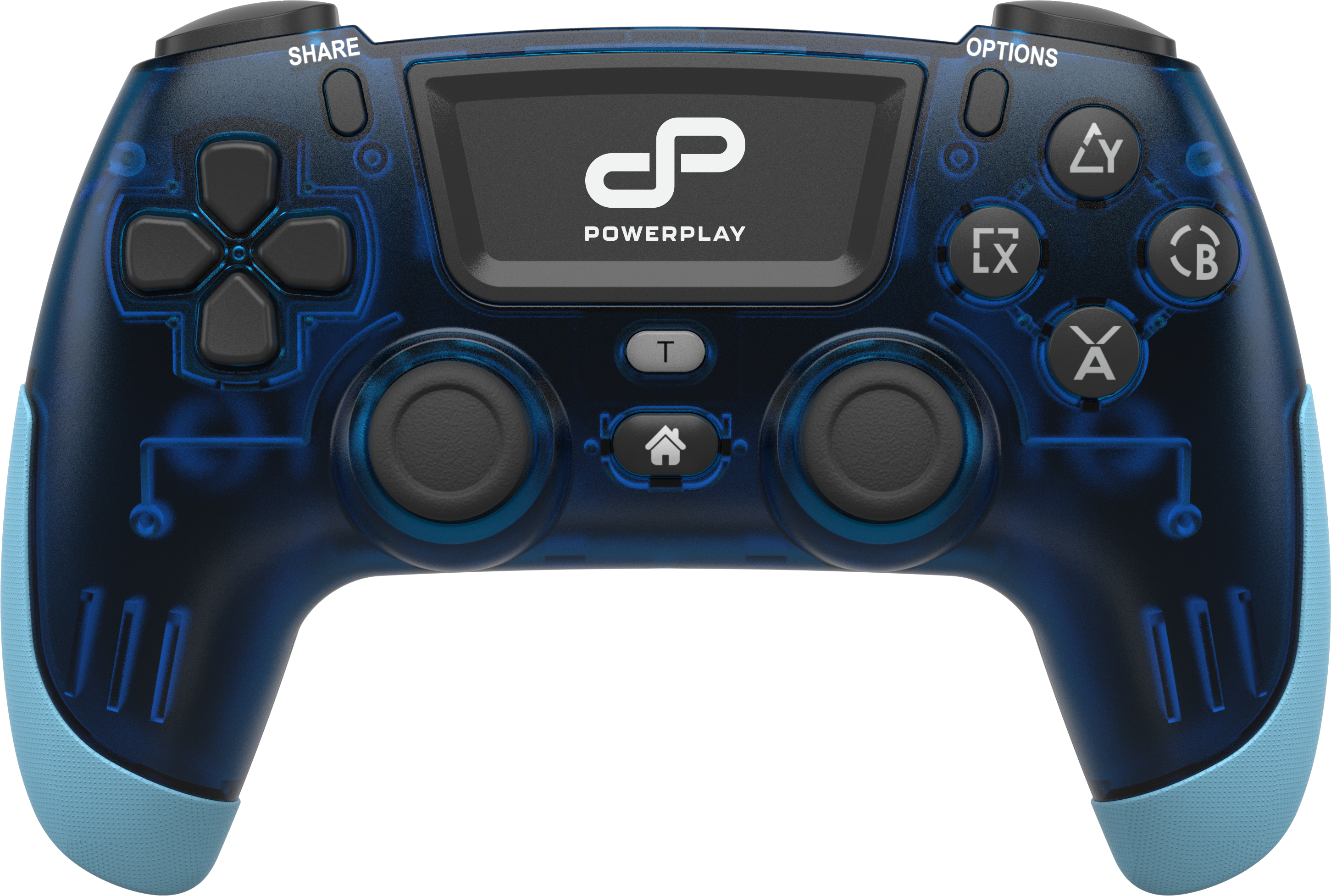 PowerPlay PS4 Wireless Controller (Translucent Blue)