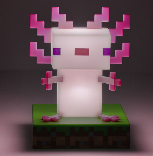 Minecraft Axolotl Icon Light