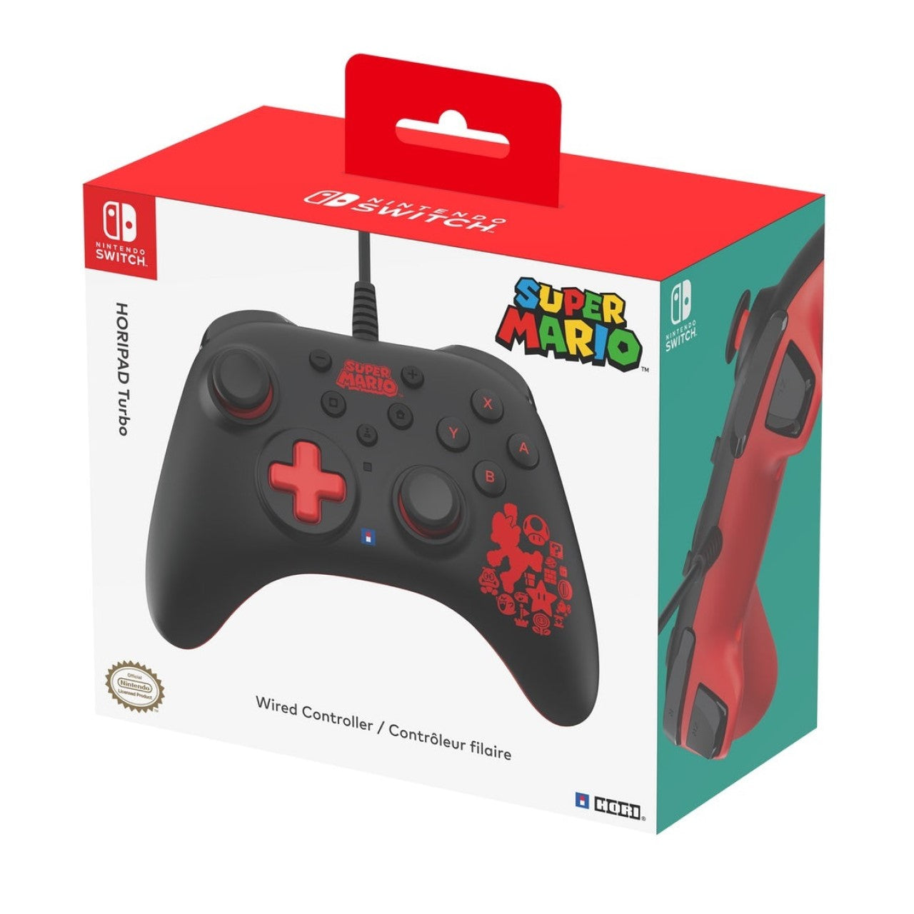 Hori Switch HORIPAD Turbo (Mario)
