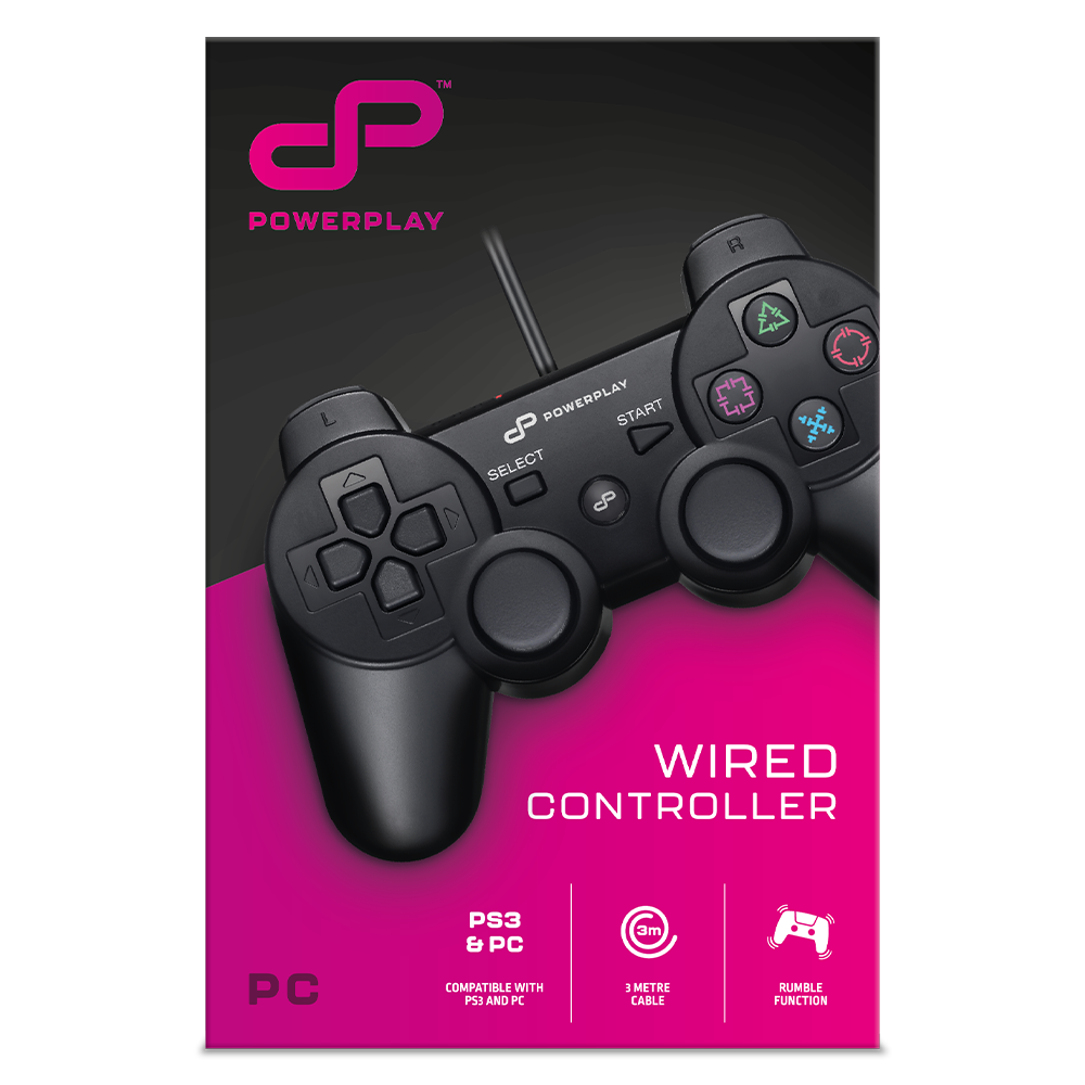 PowerPlay Wired Controller - PS3 / PC