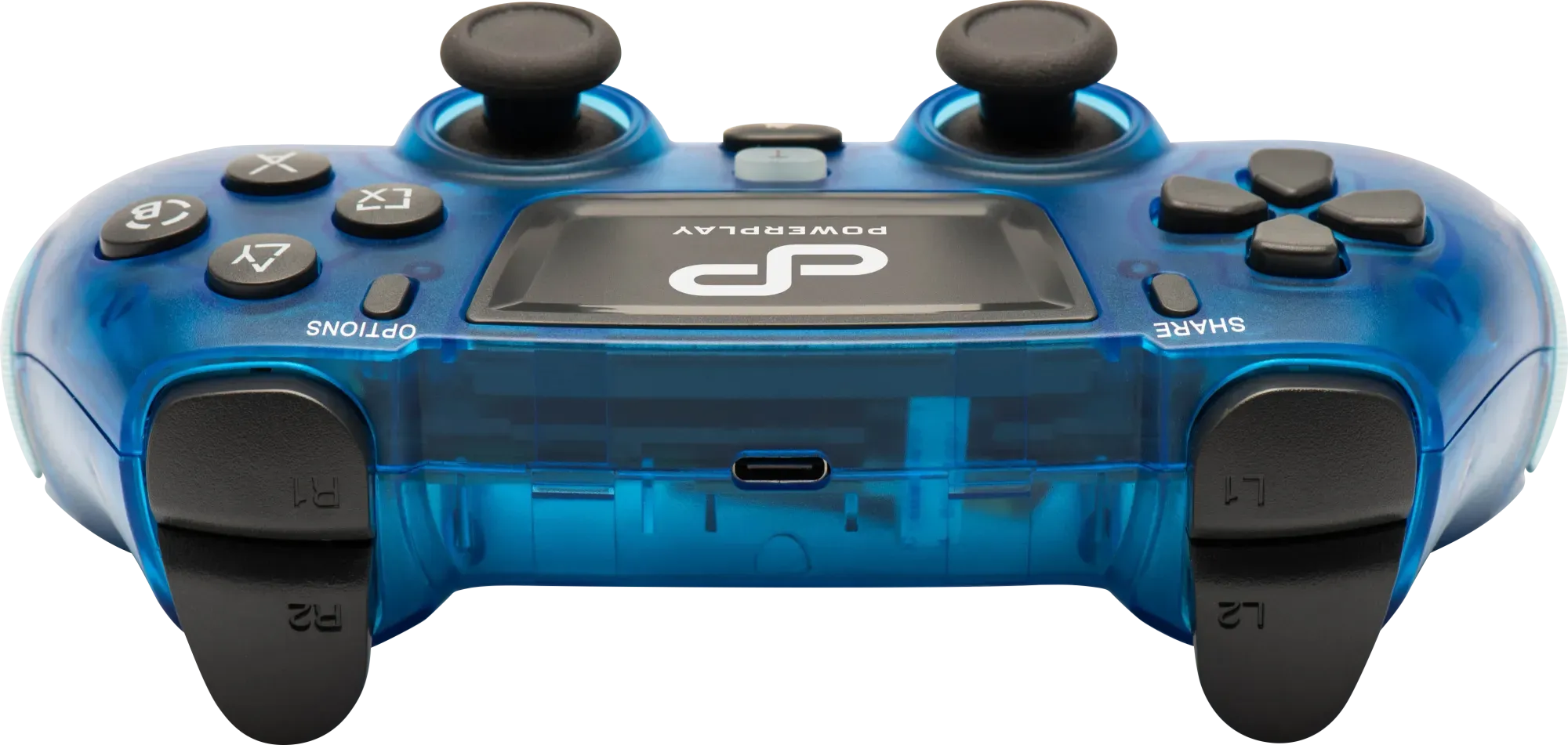 PowerPlay PS4 Wireless Controller (Translucent Blue)