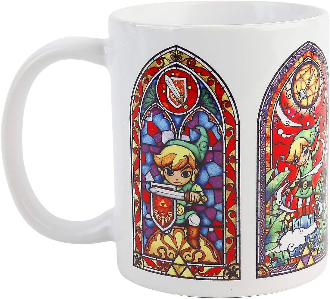Legend of Zelda Stained Glass Mug