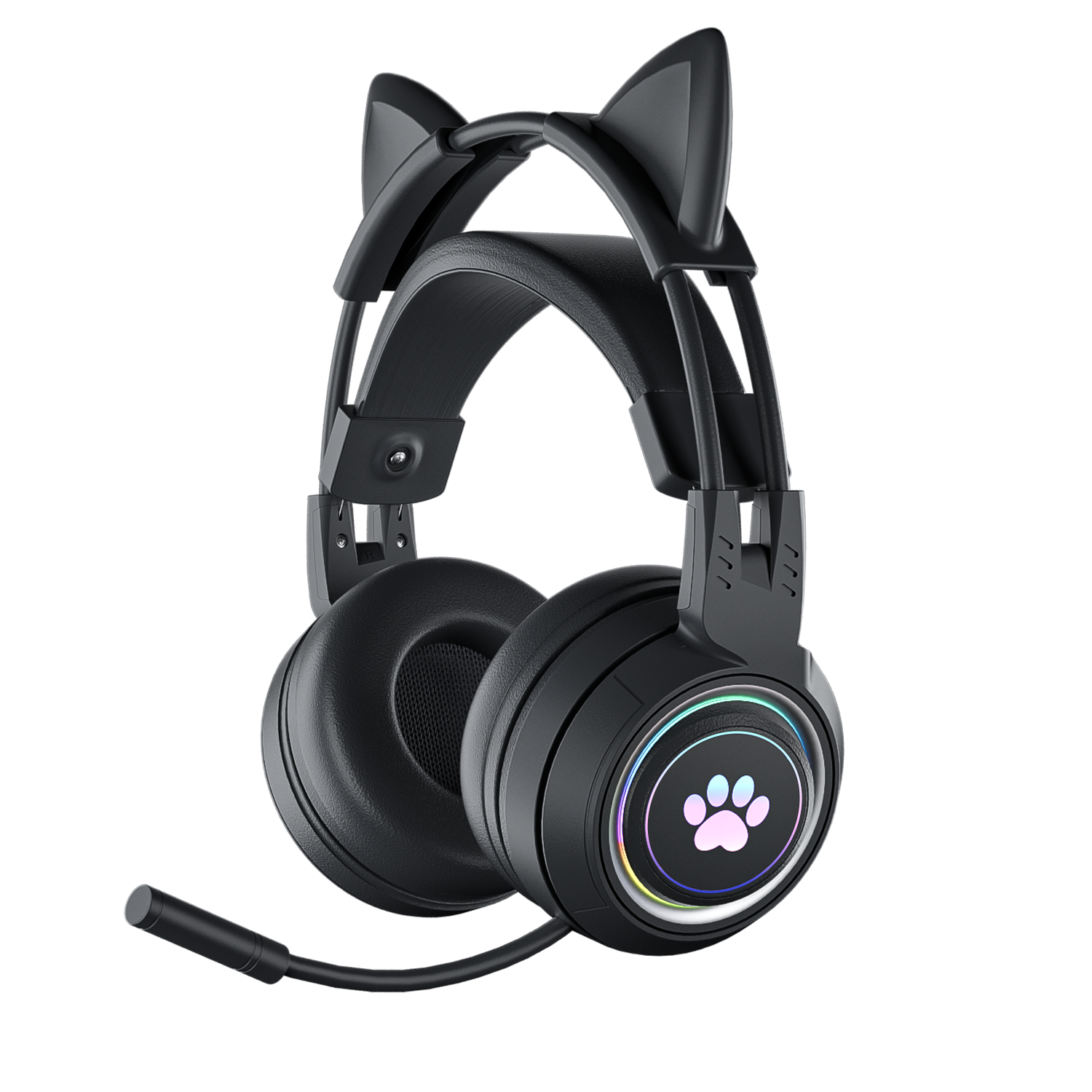 PowerPlay Cat RGB Gaming Headset (Black)