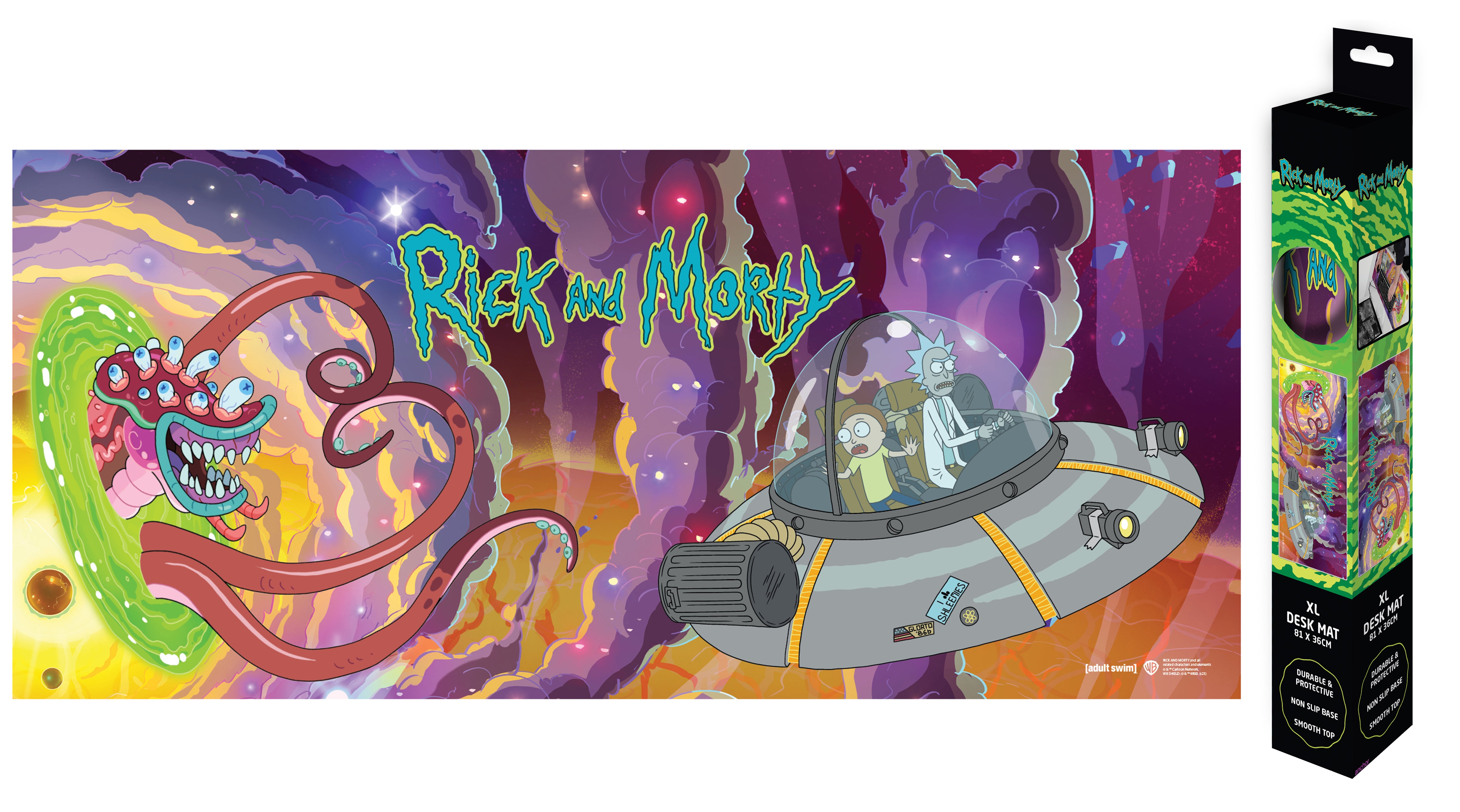 Rick and Morty Space Portal XL Gaming Mat