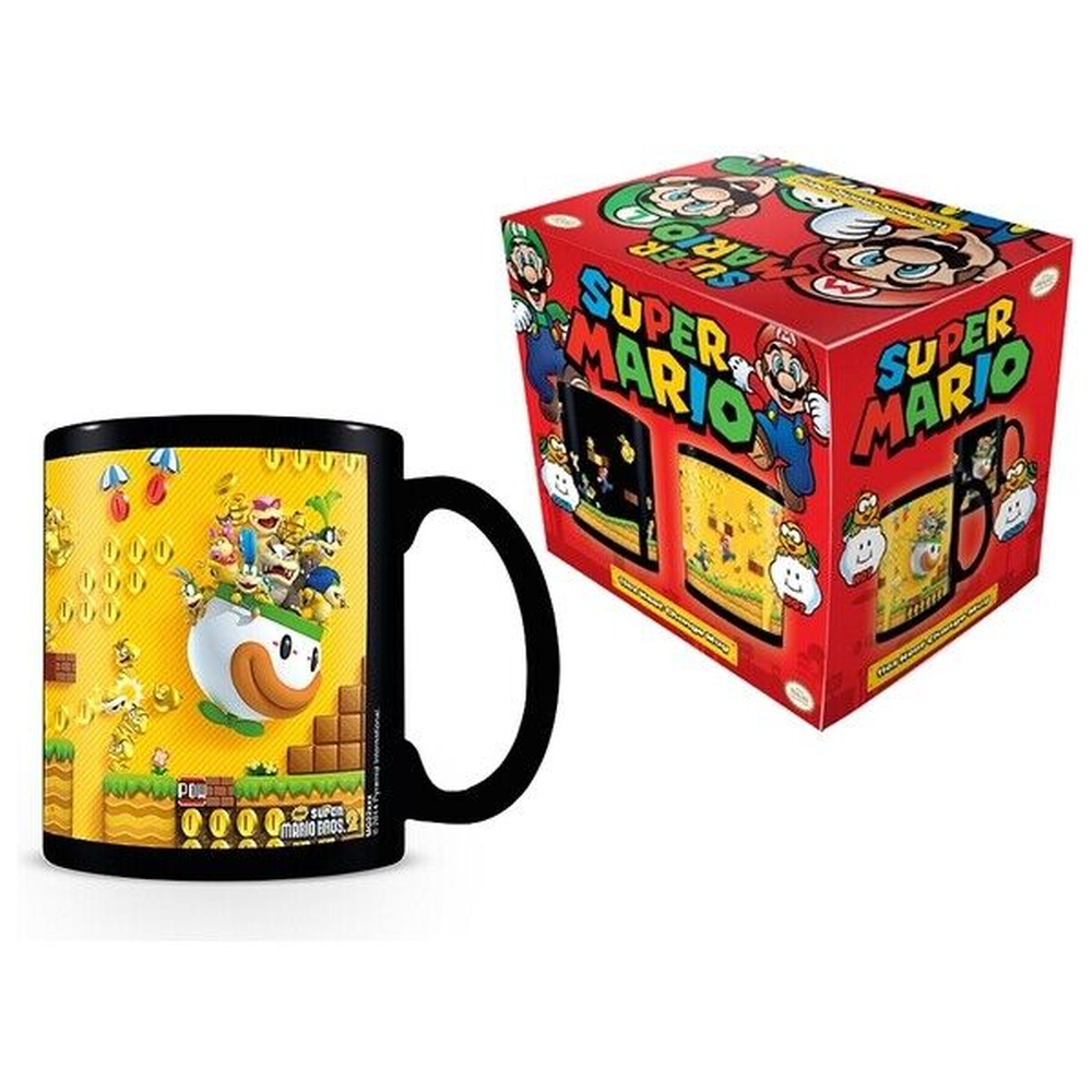 Super Mario Gold Coin Rush Heat Change Mug