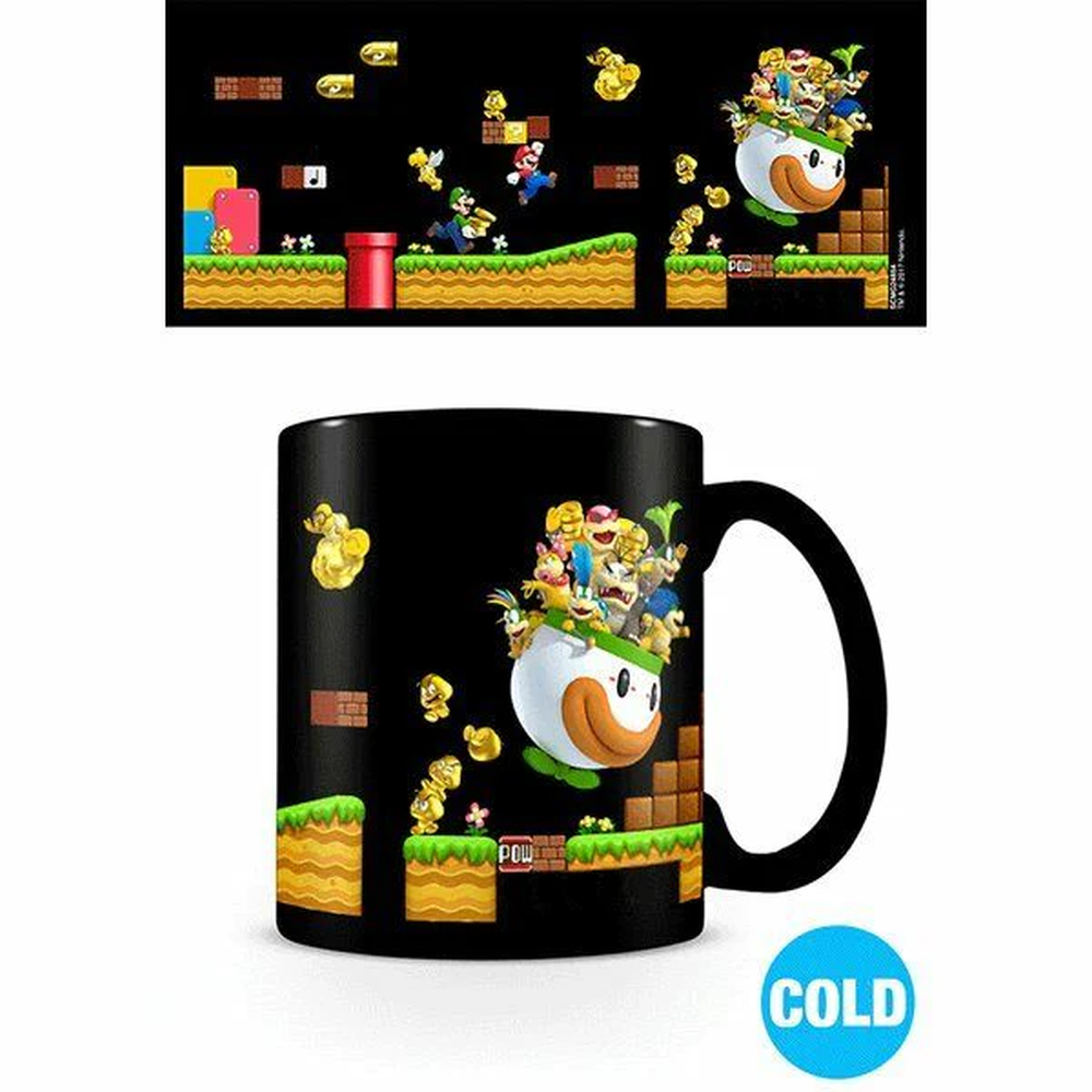 Super Mario Gold Coin Rush Heat Change Mug