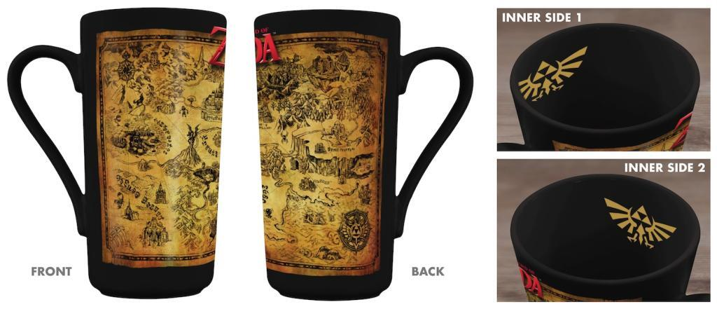 The Legend Of Zelda Map Grande Mug