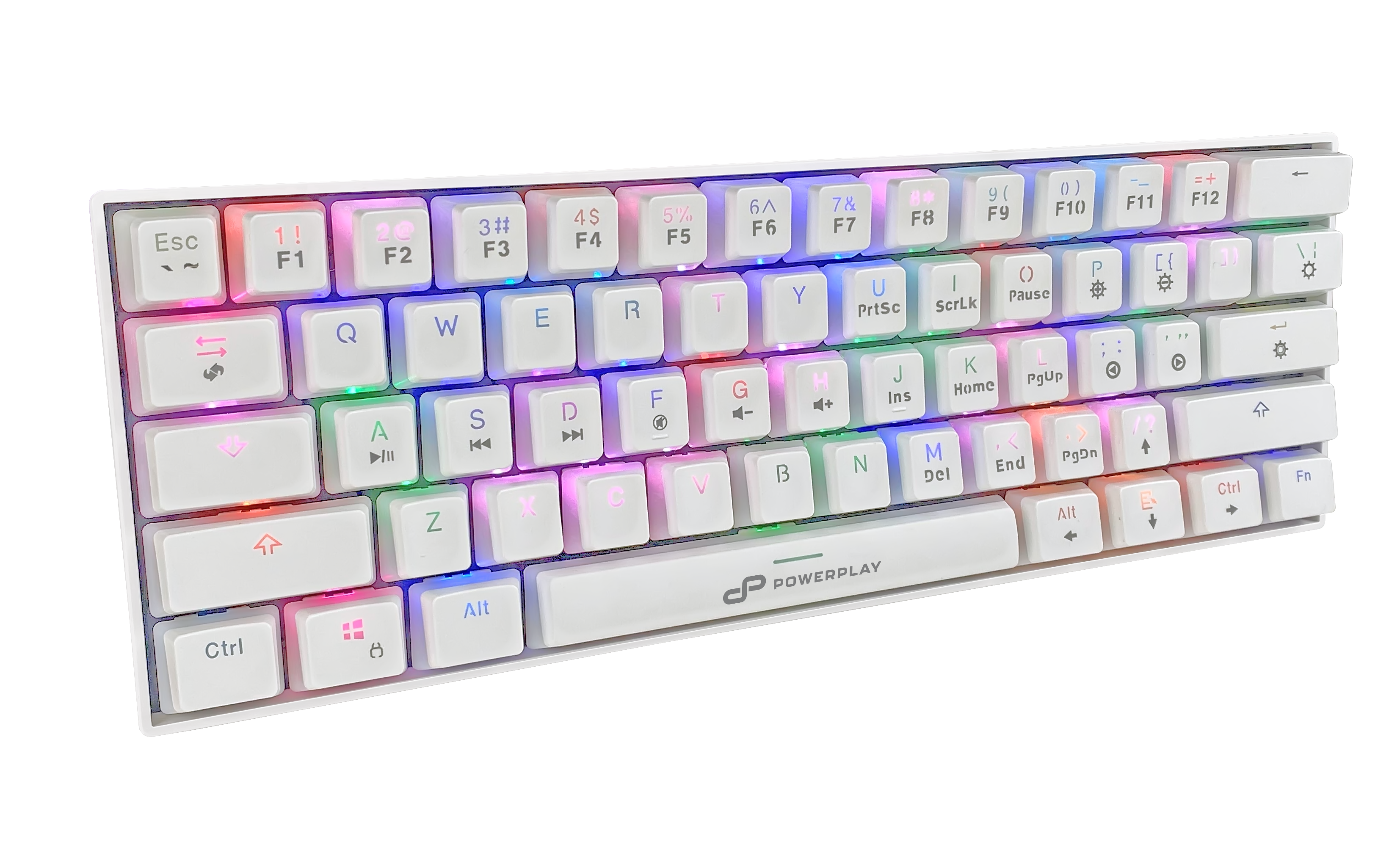 PowerPlay Mini Mechanical Keyboard (White)