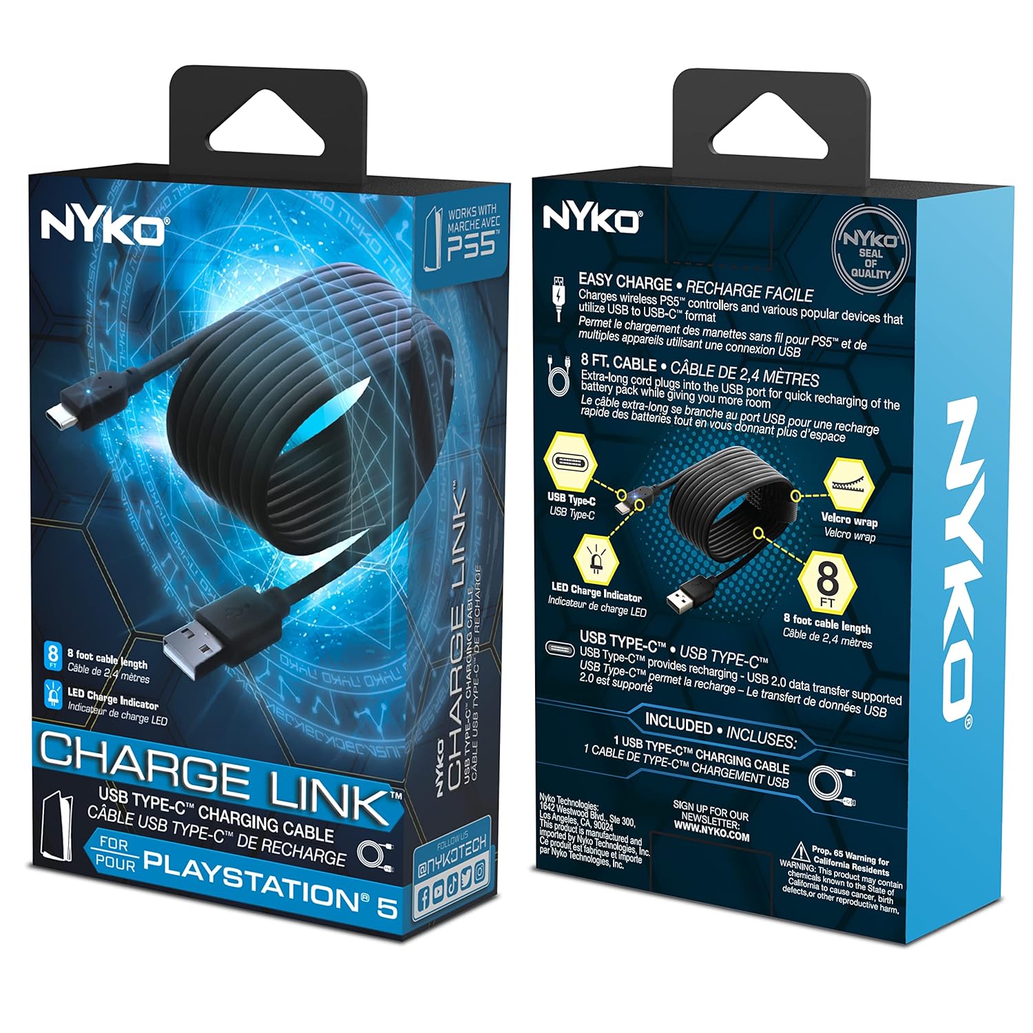 Nyko PS5 Charge Link
