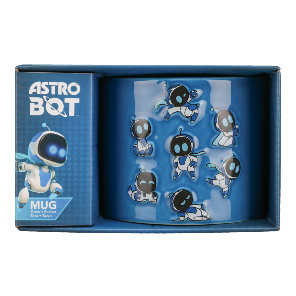 Astro Bot Embossed Mug