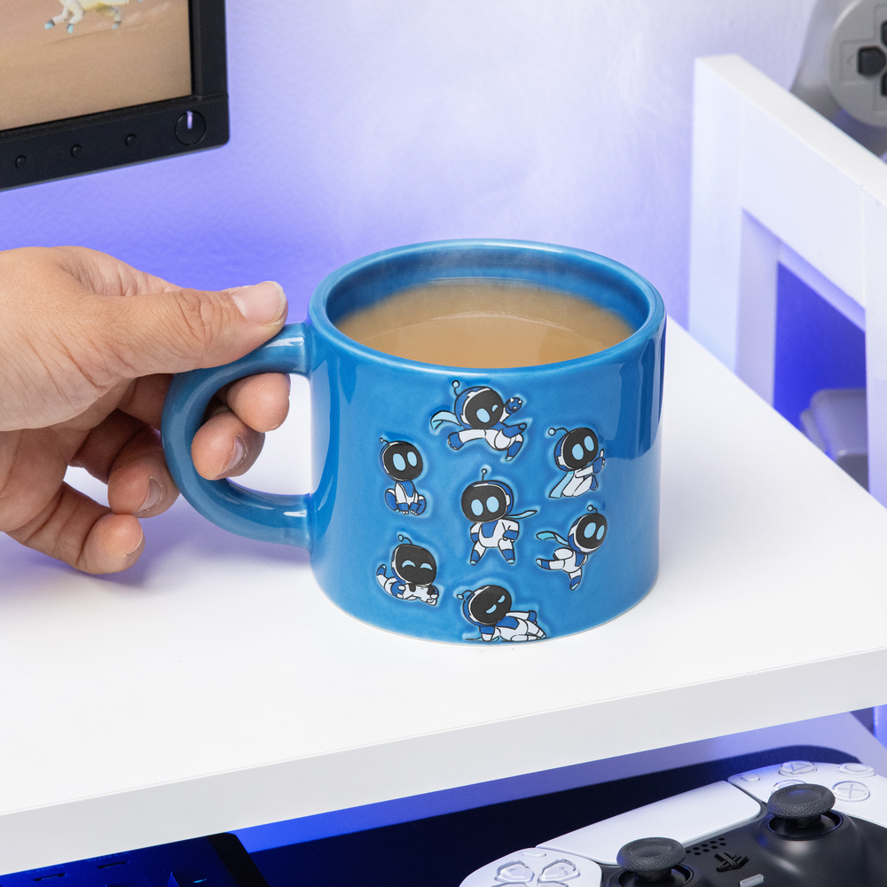 Astro Bot Embossed Mug