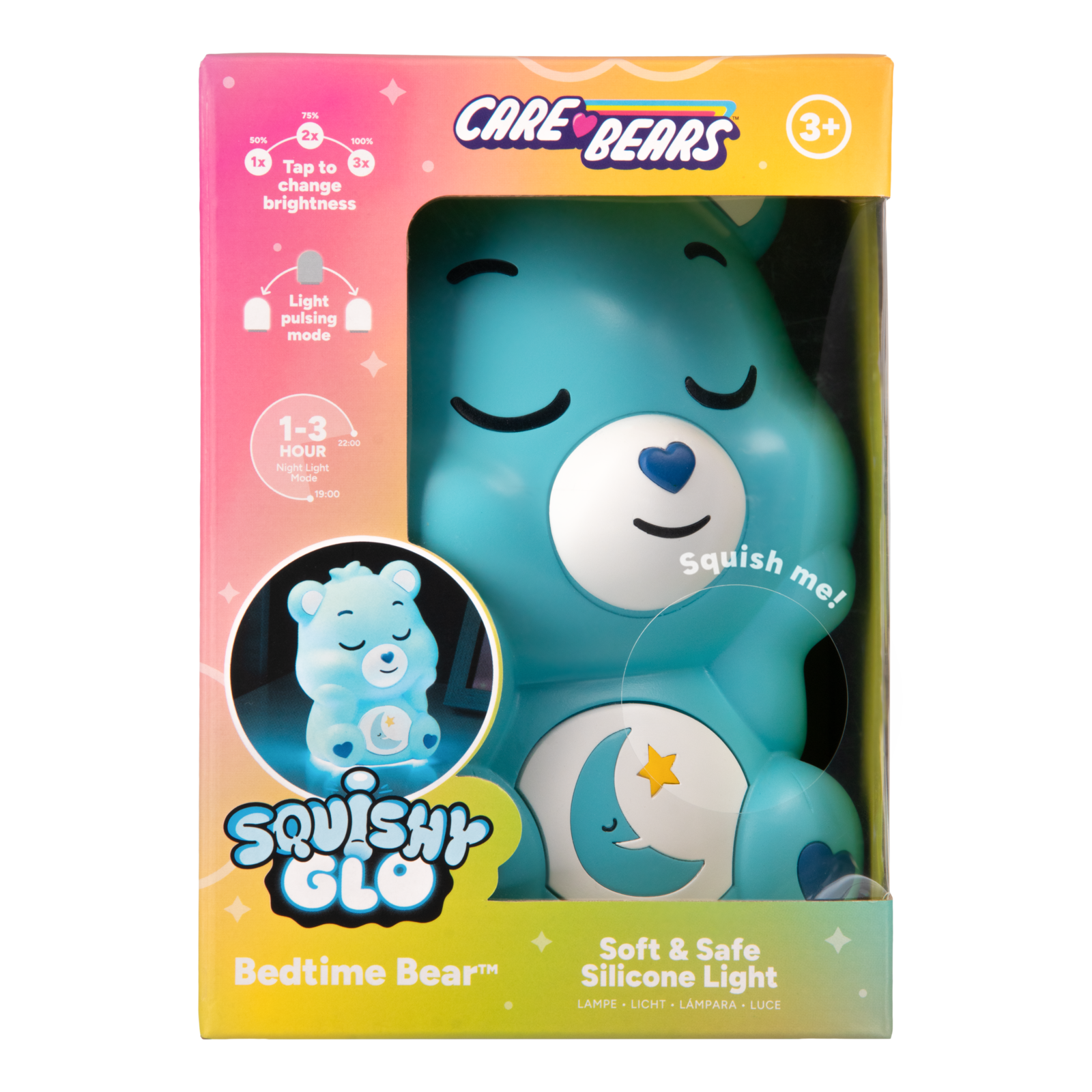 Care Bears Bedtime Bear SquishyGlo Light