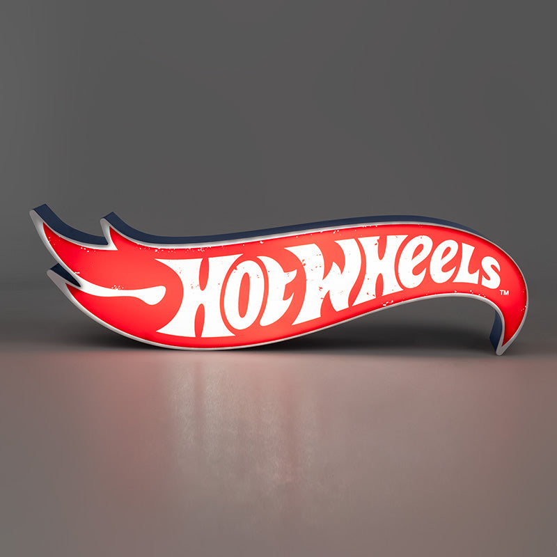 Hot Wheels Red & White Logo Light