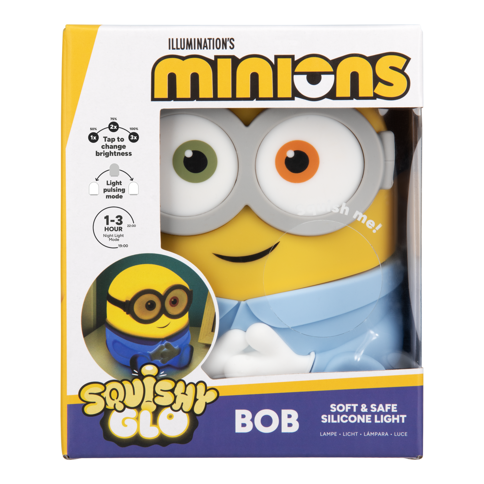 Minions Bob SquishyGlo Light