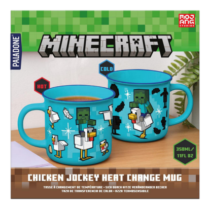 Minecraft Chicken Jockey Heat Change Mug