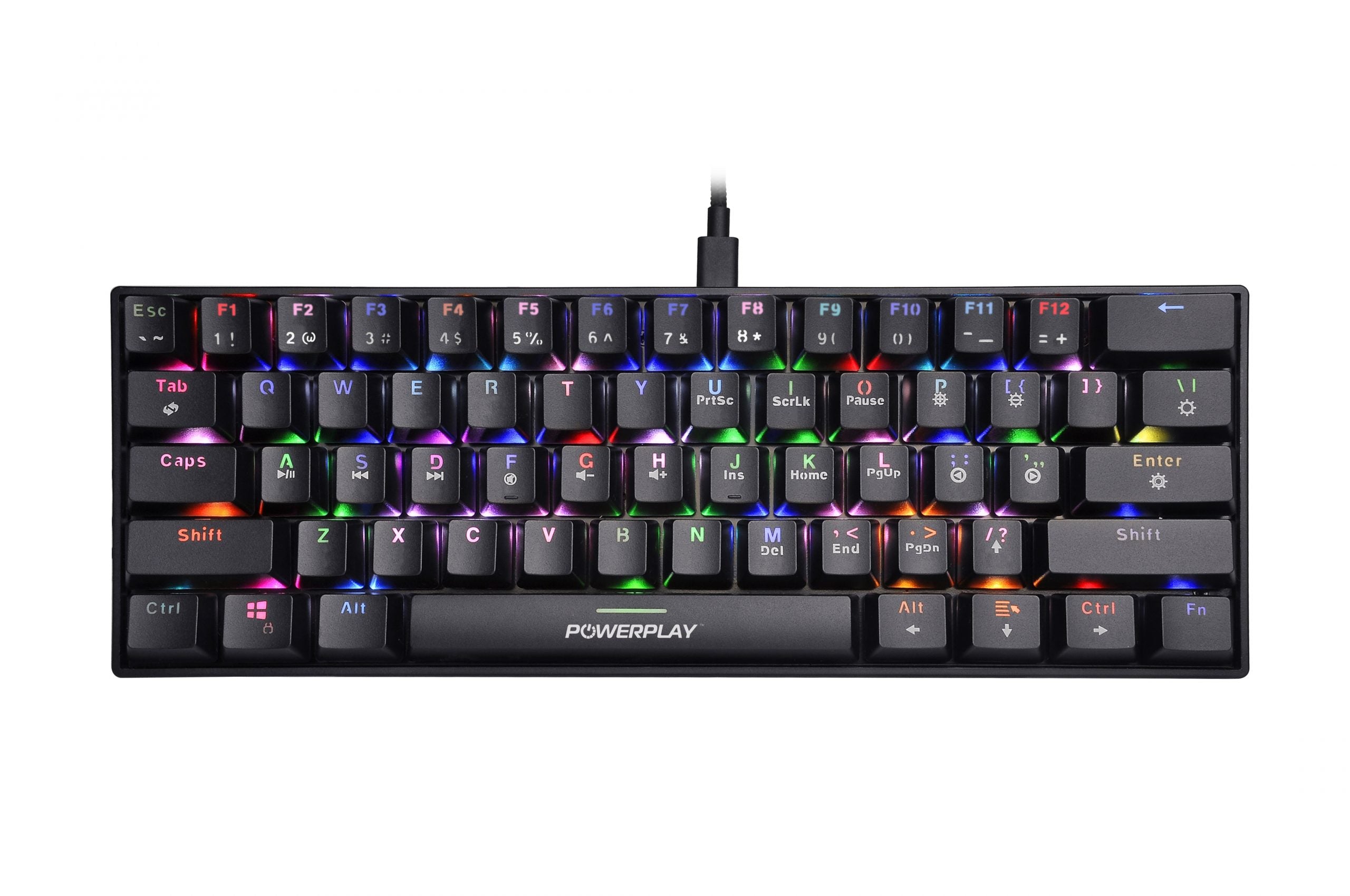 PowerPlay Mini Mechanical Keyboard (Black)