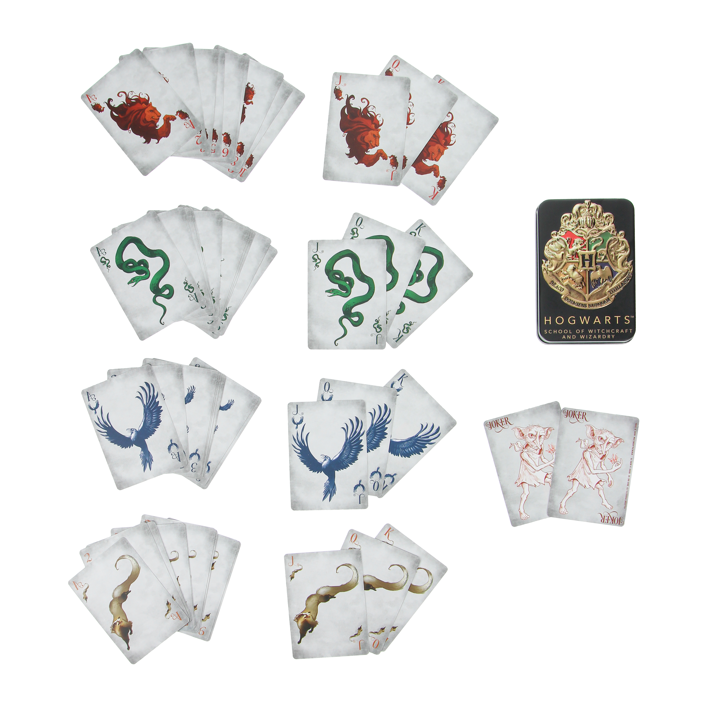 Harry Potter Hogwarts Playing Cards