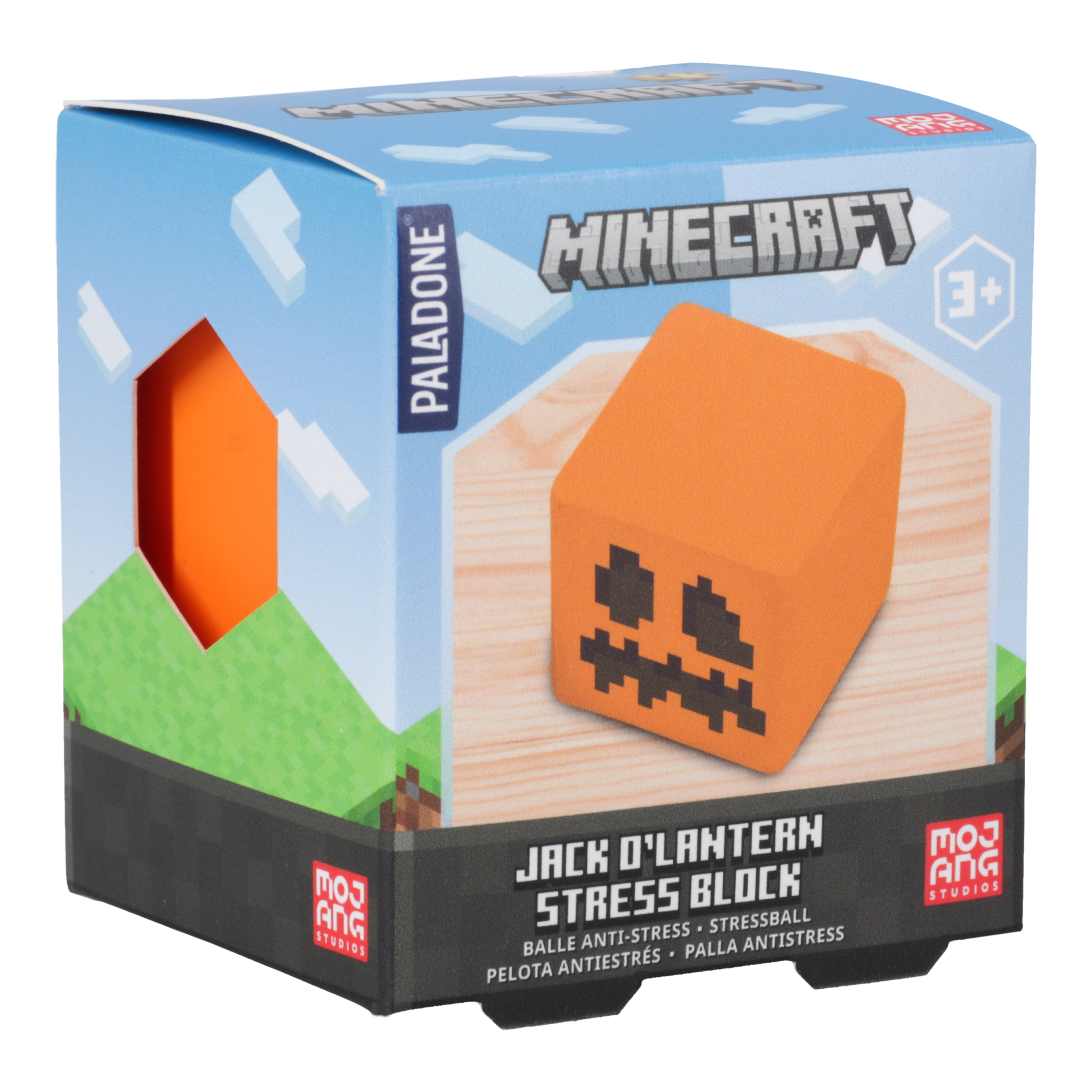 Minecraft Stress Block Pumpkin