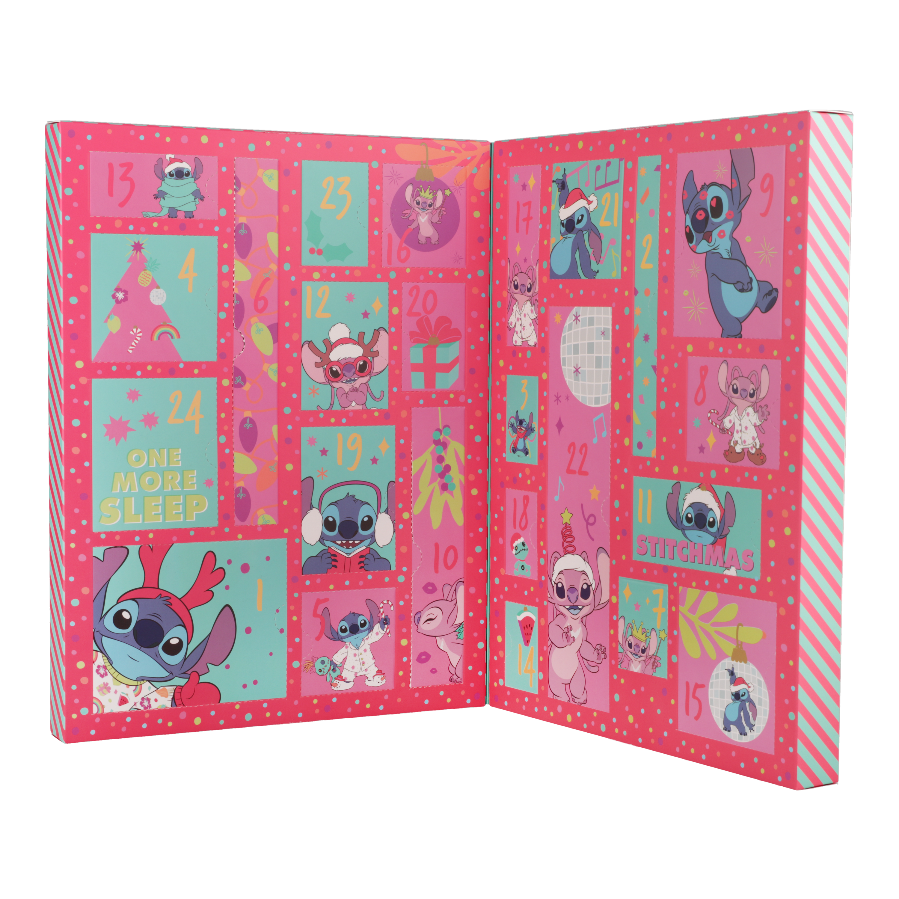 Disney Stitch Stationery 24 Day Advent Calendar