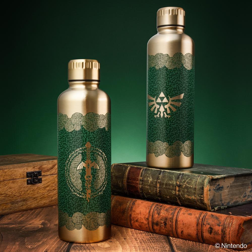 Zelda Tears Of The Kingdom Metal Water Bottle