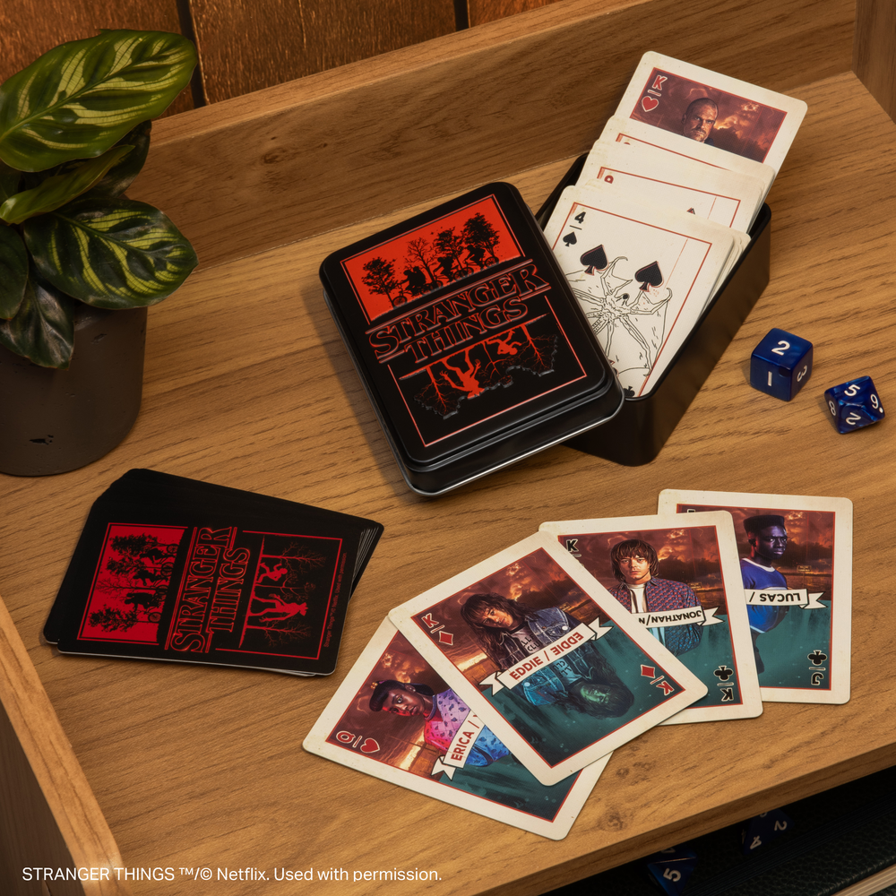 Stranger Things 5 Playing Cards