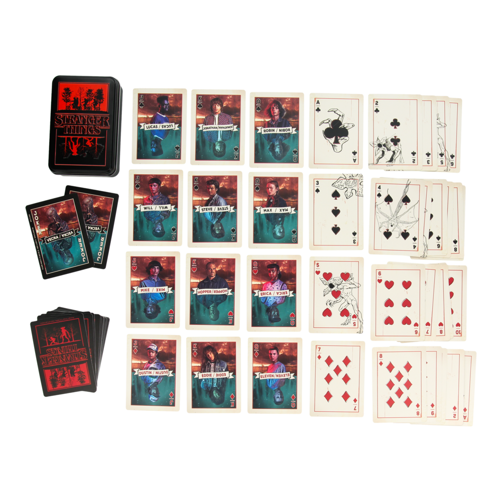 Stranger Things 5 Playing Cards