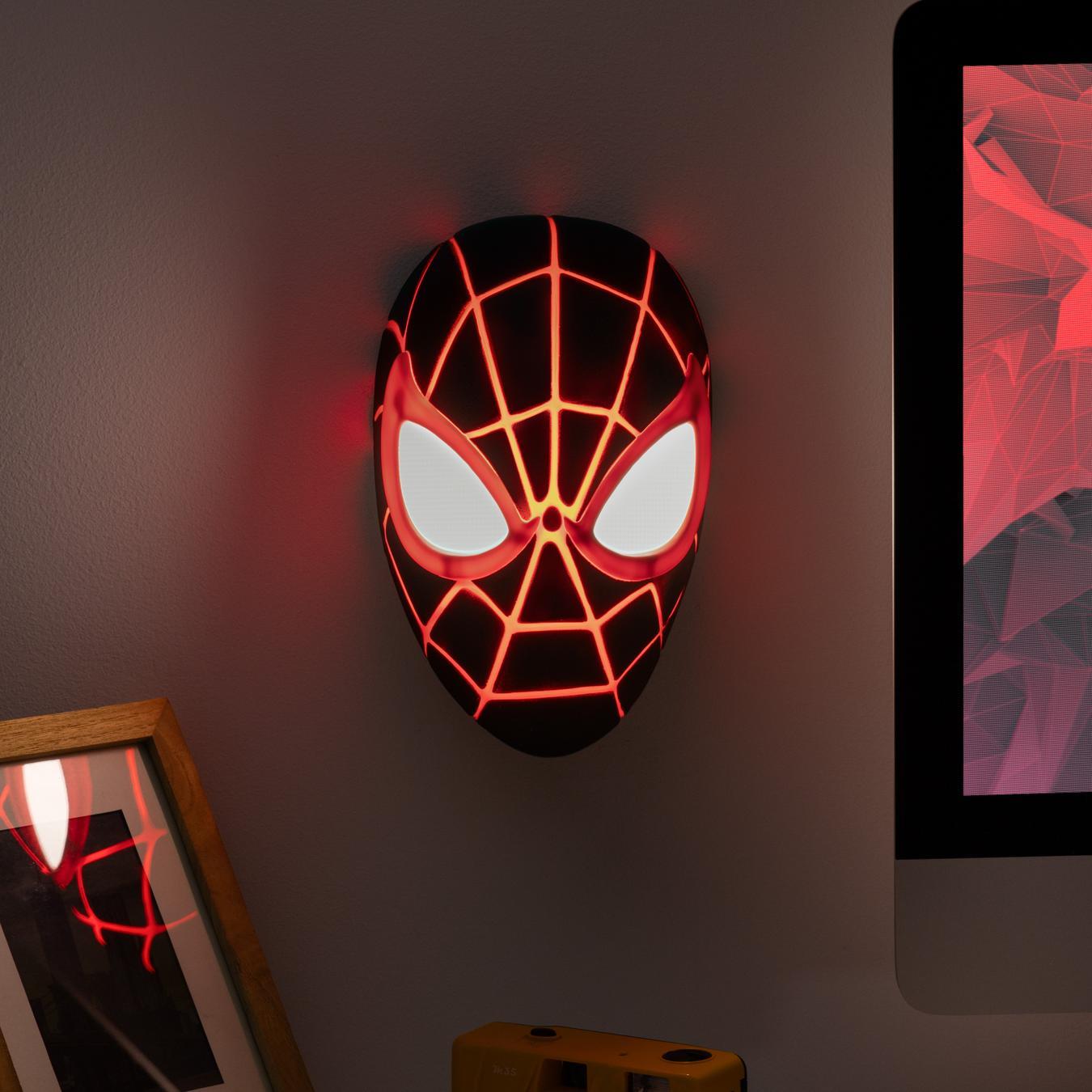 Spiderman Miles Morales Mask Light
