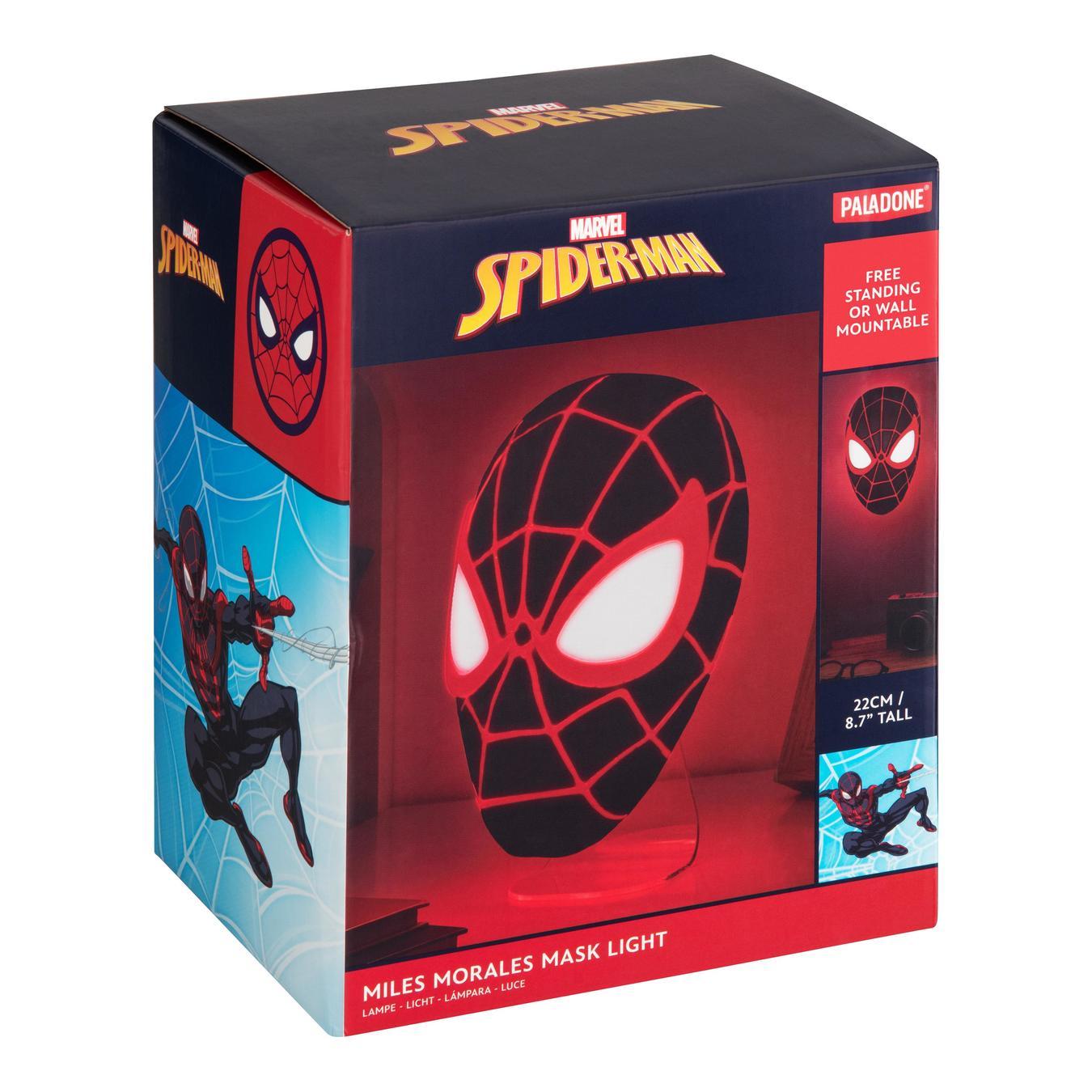 Spiderman Miles Morales Mask Light