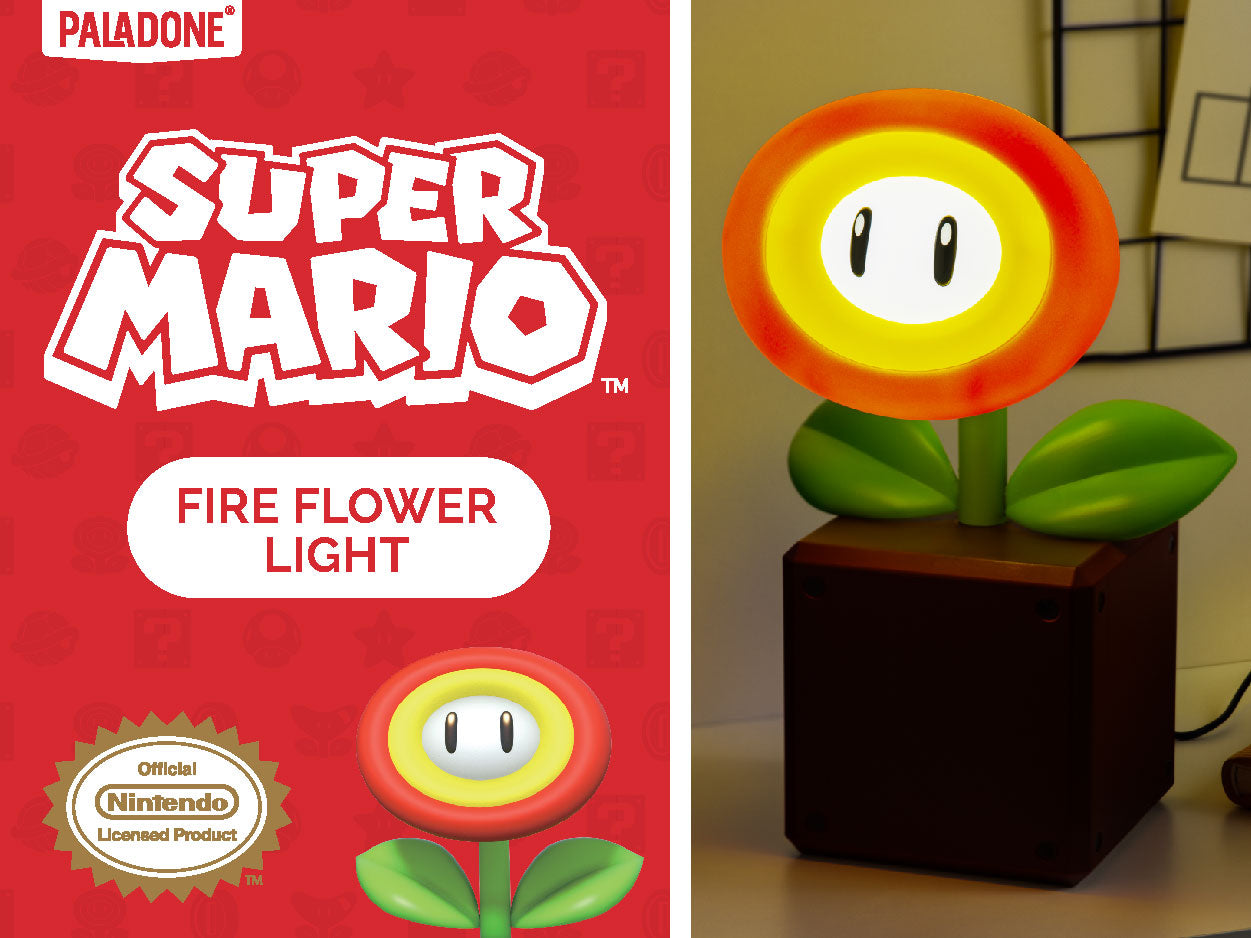 Super Mario Fire Flower Lamp