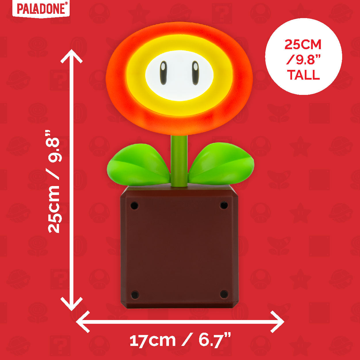 Super Mario Fire Flower Lamp