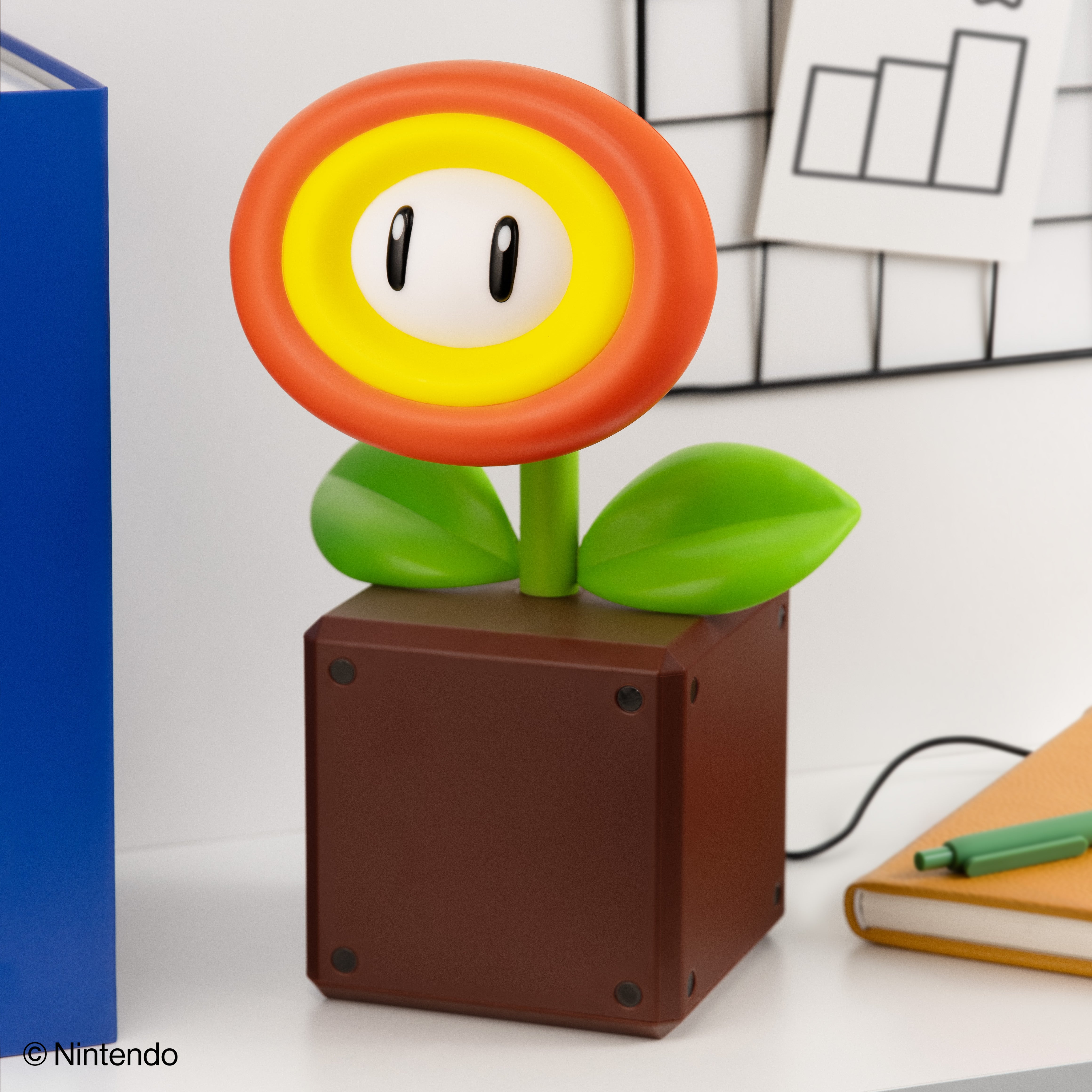 Super Mario Fire Flower Lamp