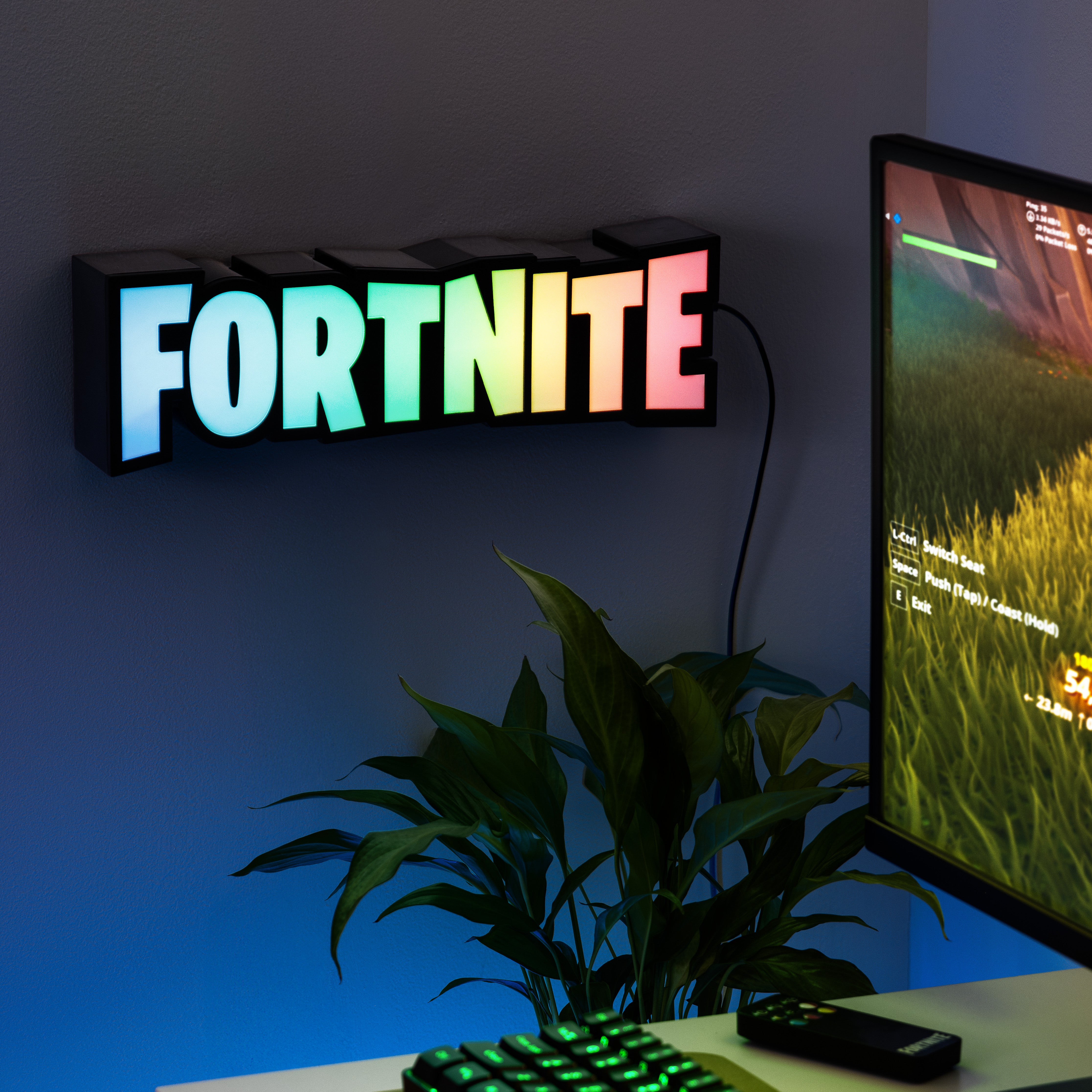 Fortnite Logo Light