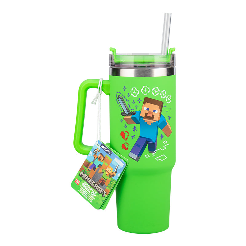 Minecraft Green Travel Cup (900mls)