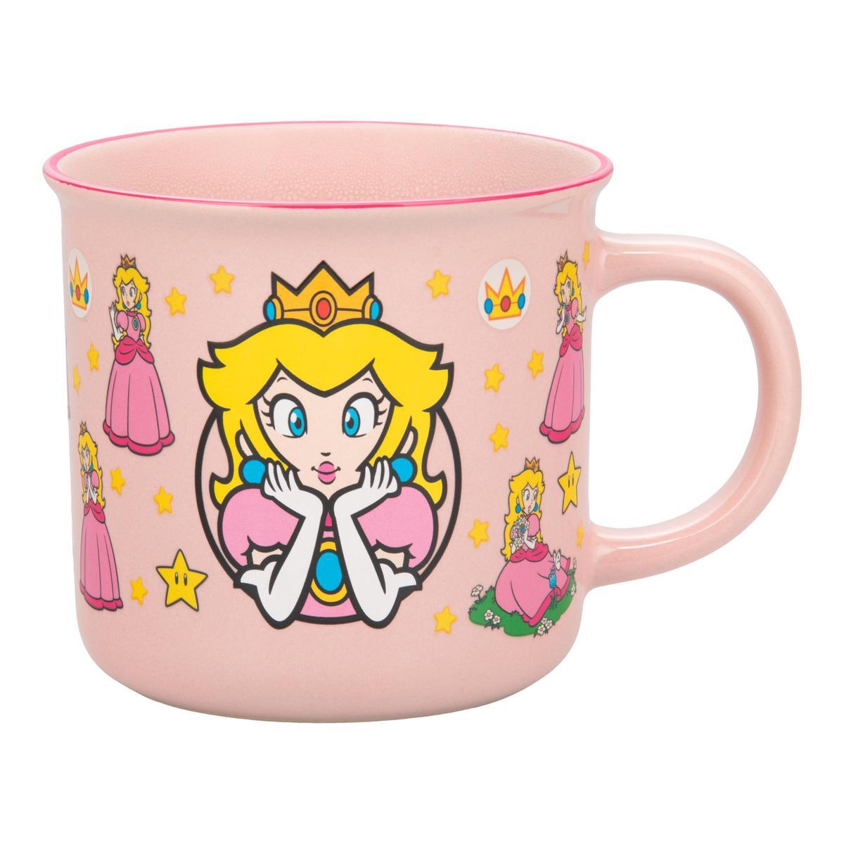 Super Mario Princess Peach Heat Change Mug