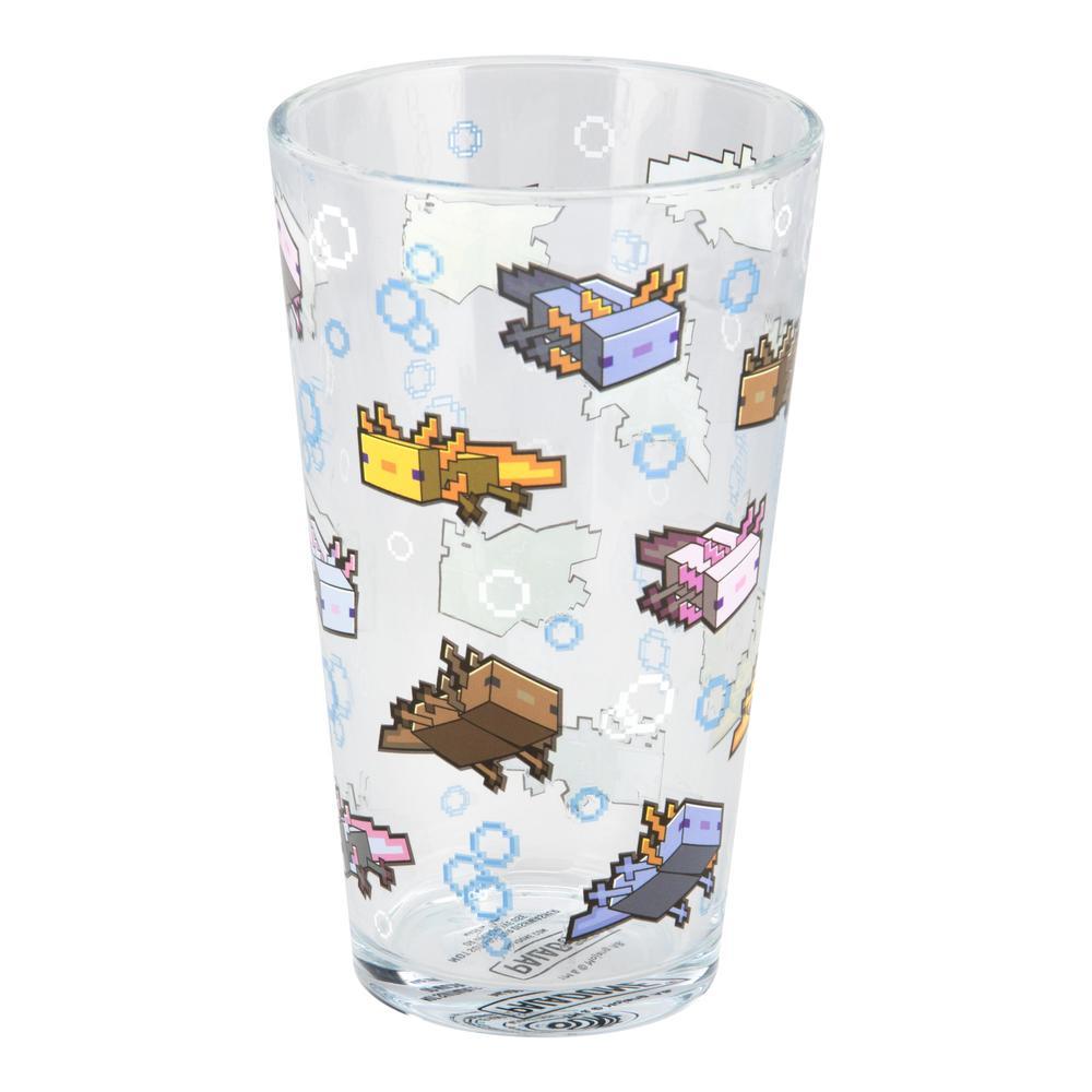 Minecraft Axolotl Glass