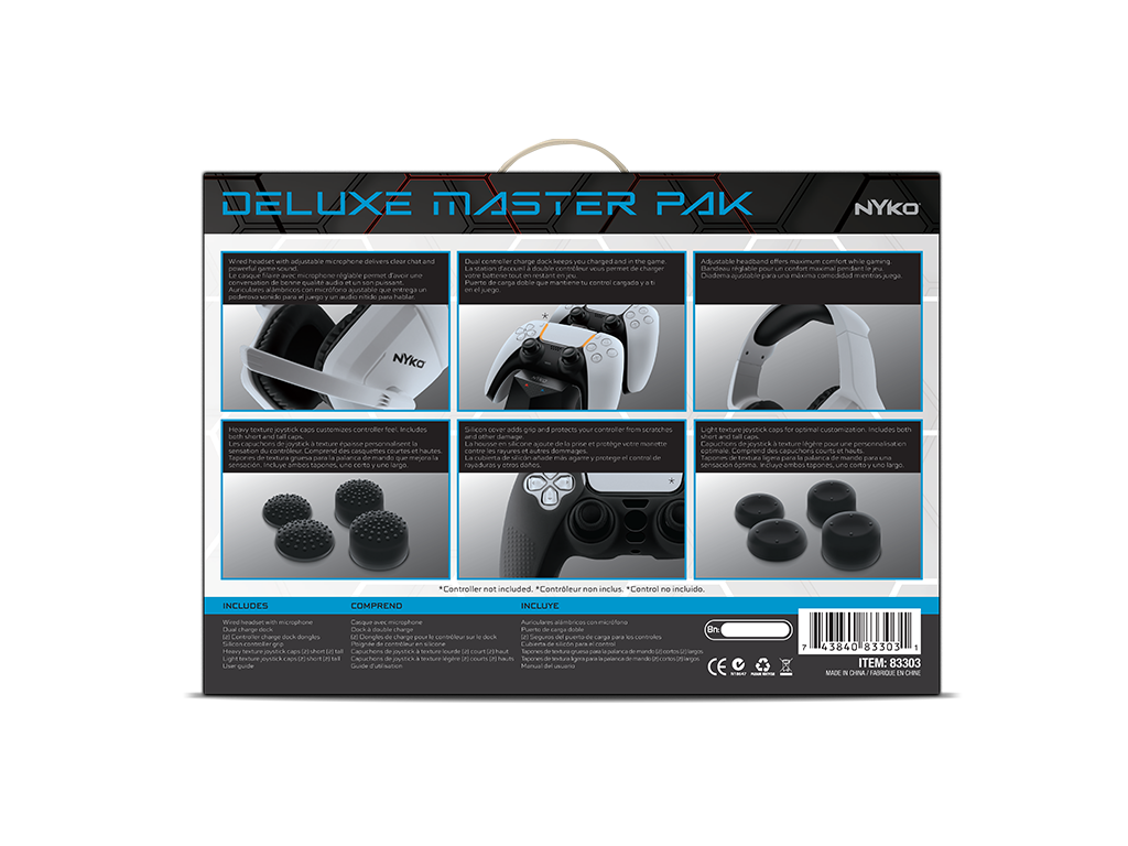 Nyko PS5 Deluxe Master Pak