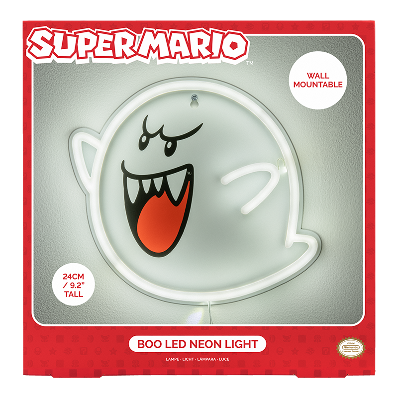 Super Mario Boo LED Neon Light