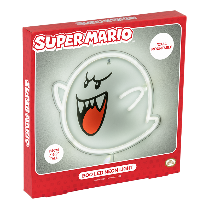 Super Mario Boo LED Neon Light