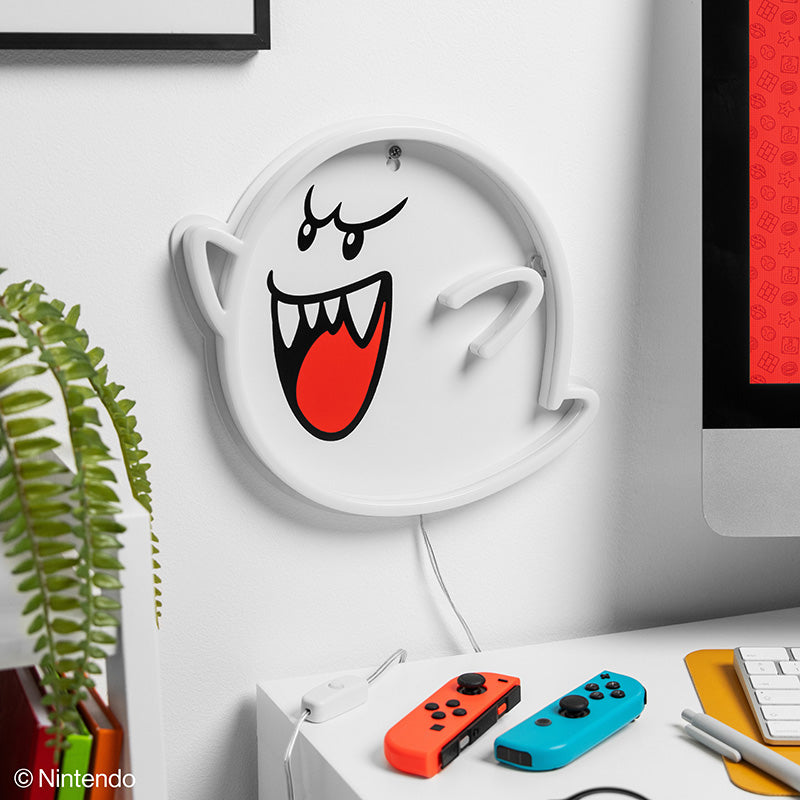 Super Mario Boo LED Neon Light