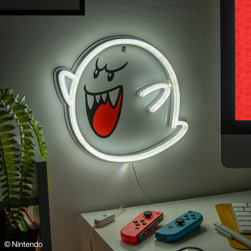 Super Mario Boo LED Neon Light