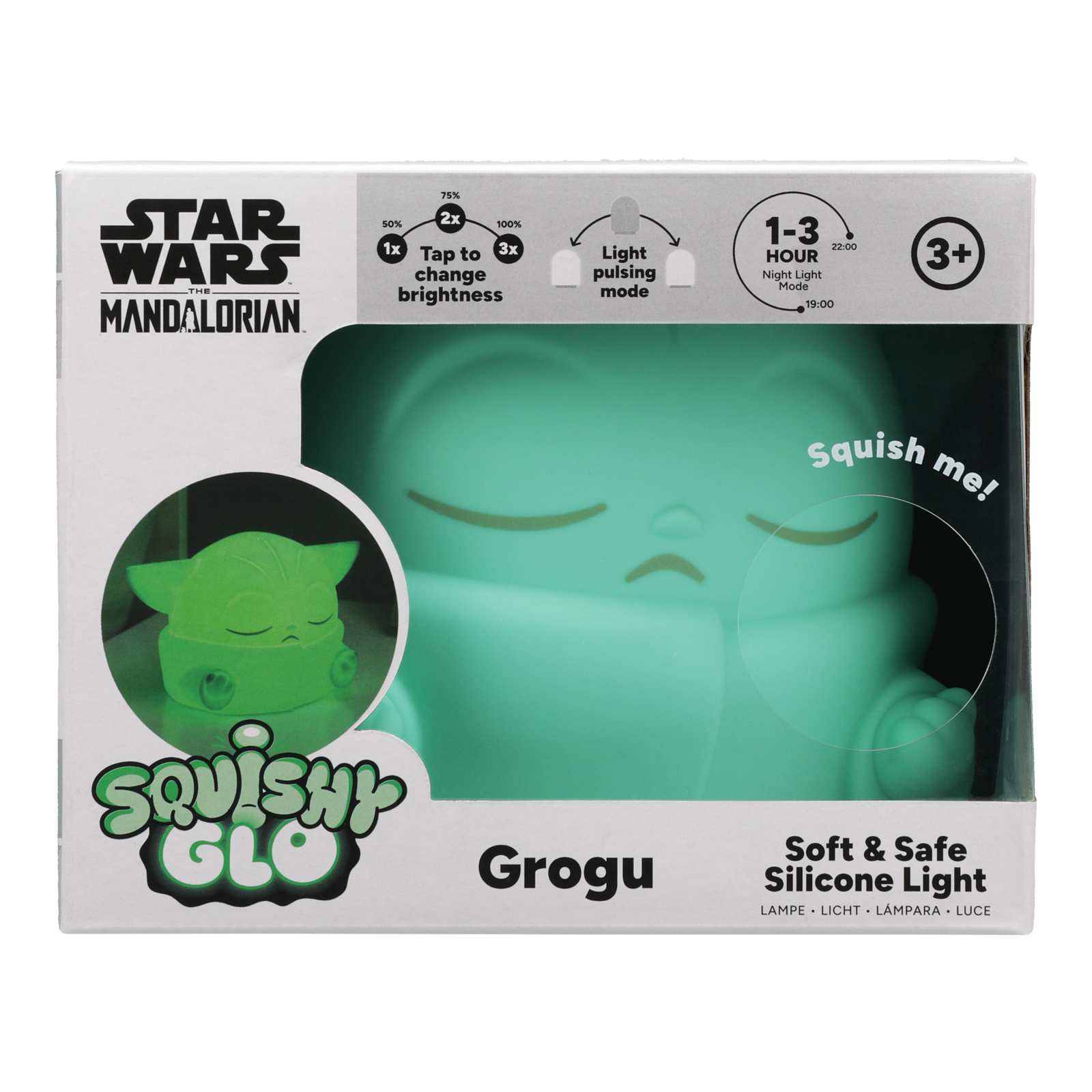 Star Wars Grogu SquishyGlo Light