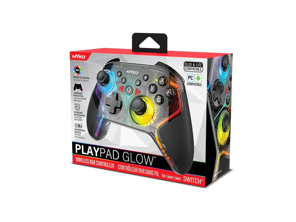 Nyko Switch PlayPad Glow Controller