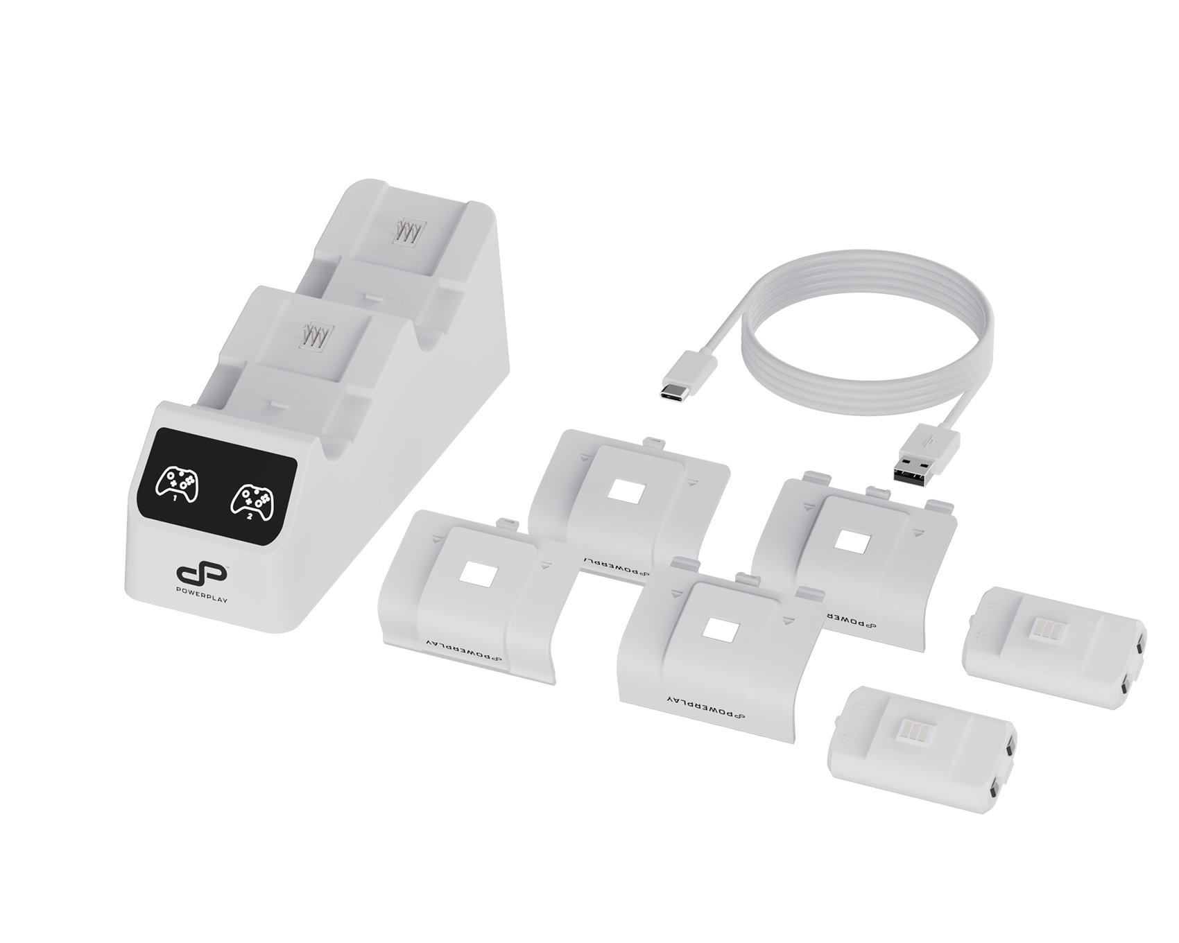 PowerPlay Xbox Dual Charging Station (White)