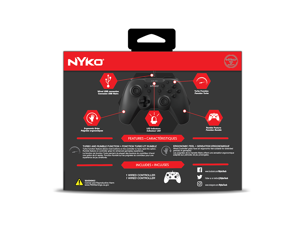 Nyko Switch Prime Controller (Black)
