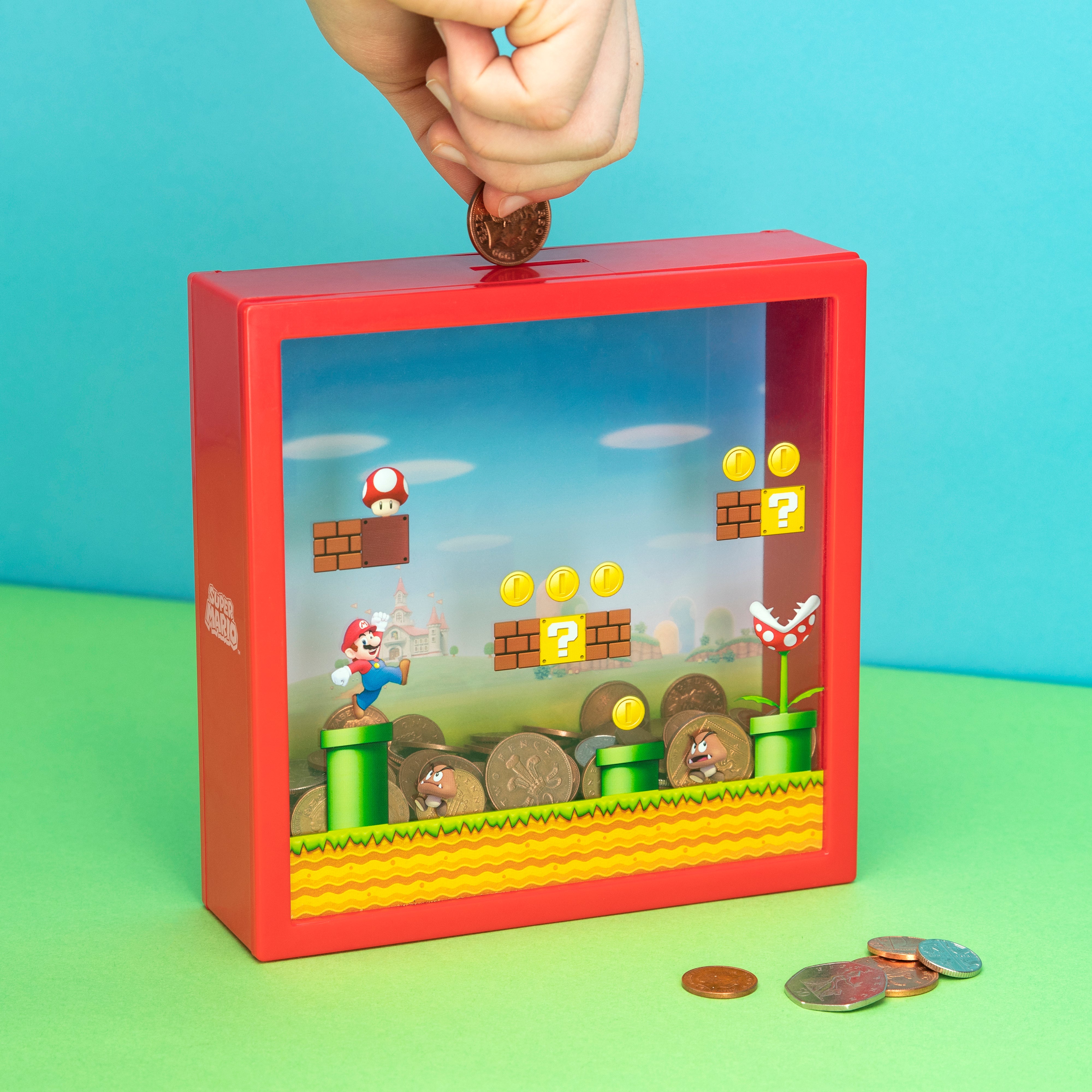 Super Mario Level Money Box
