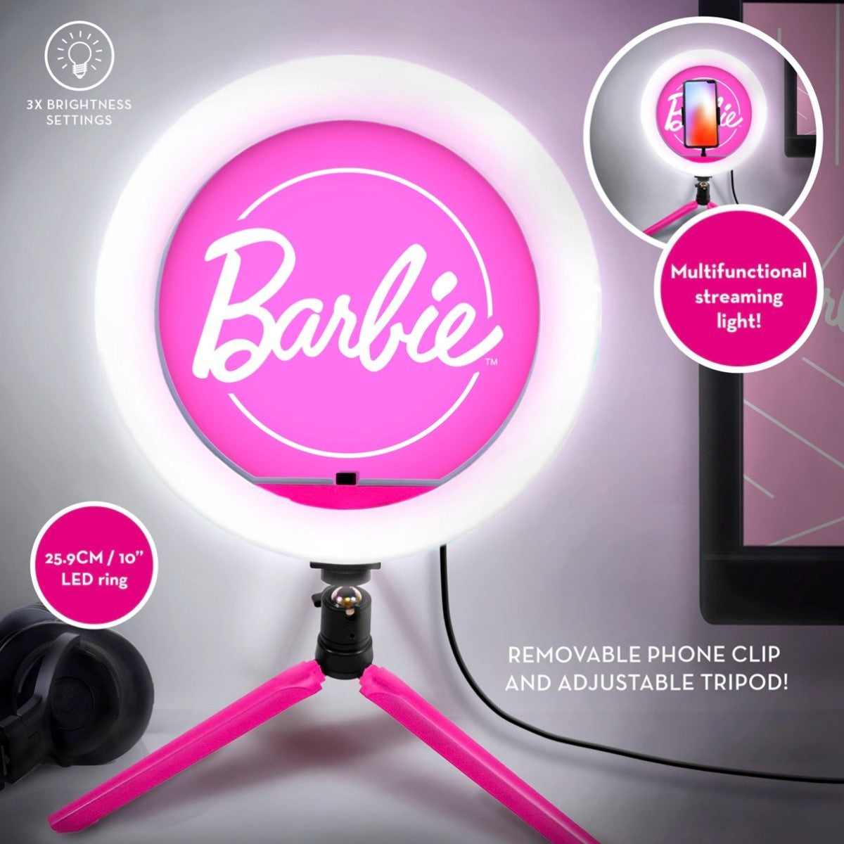 Barbie Streaming Light with Filled Centre