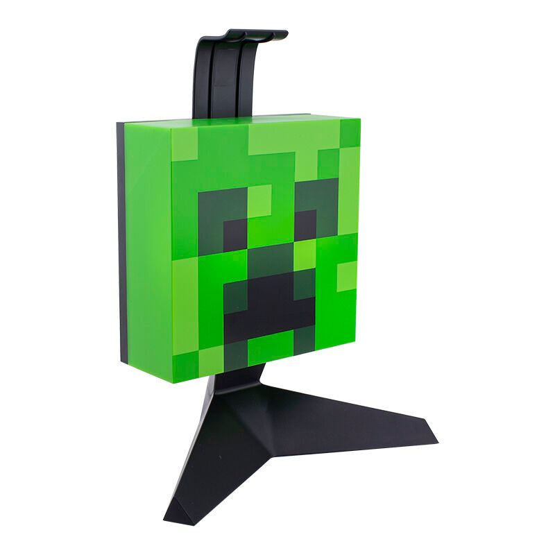 Minecraft Creeper Head Light Stand