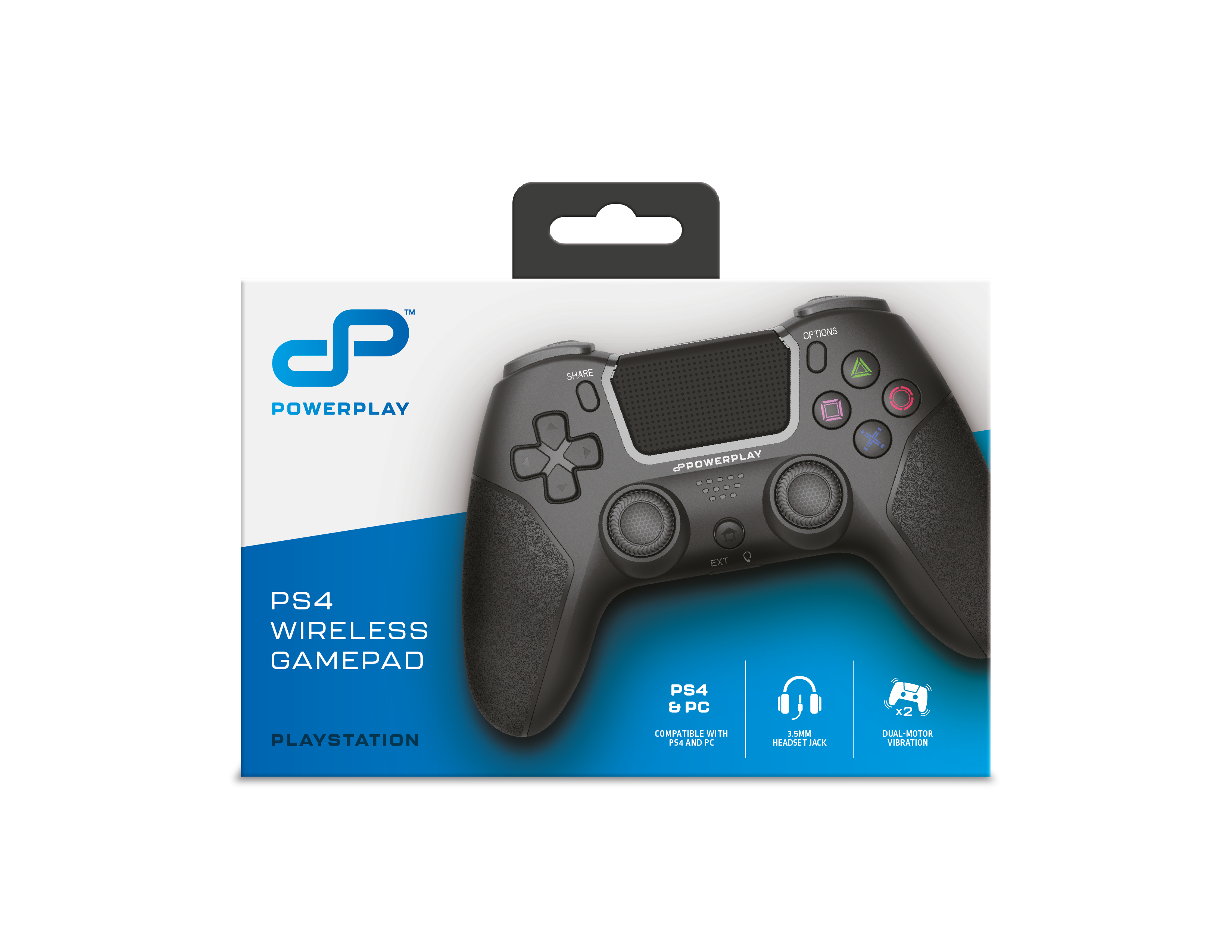 PowerPlay PS4 Wireless Controller (Black)