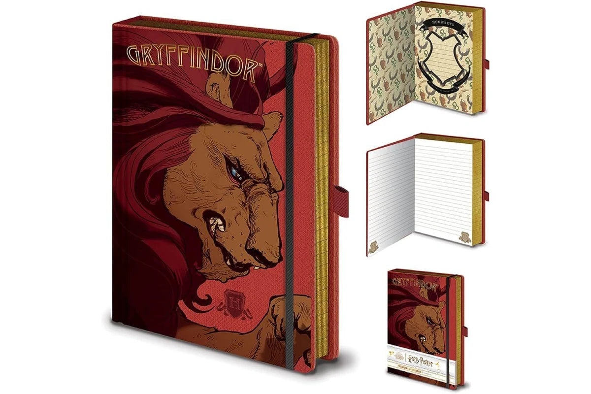 Harry Potter Gryffindor Intricate Premium Notebook