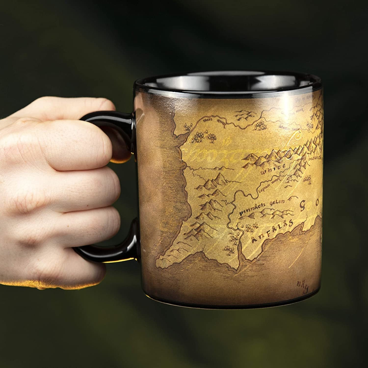 Lord of the Rings Heat Change XL Mug